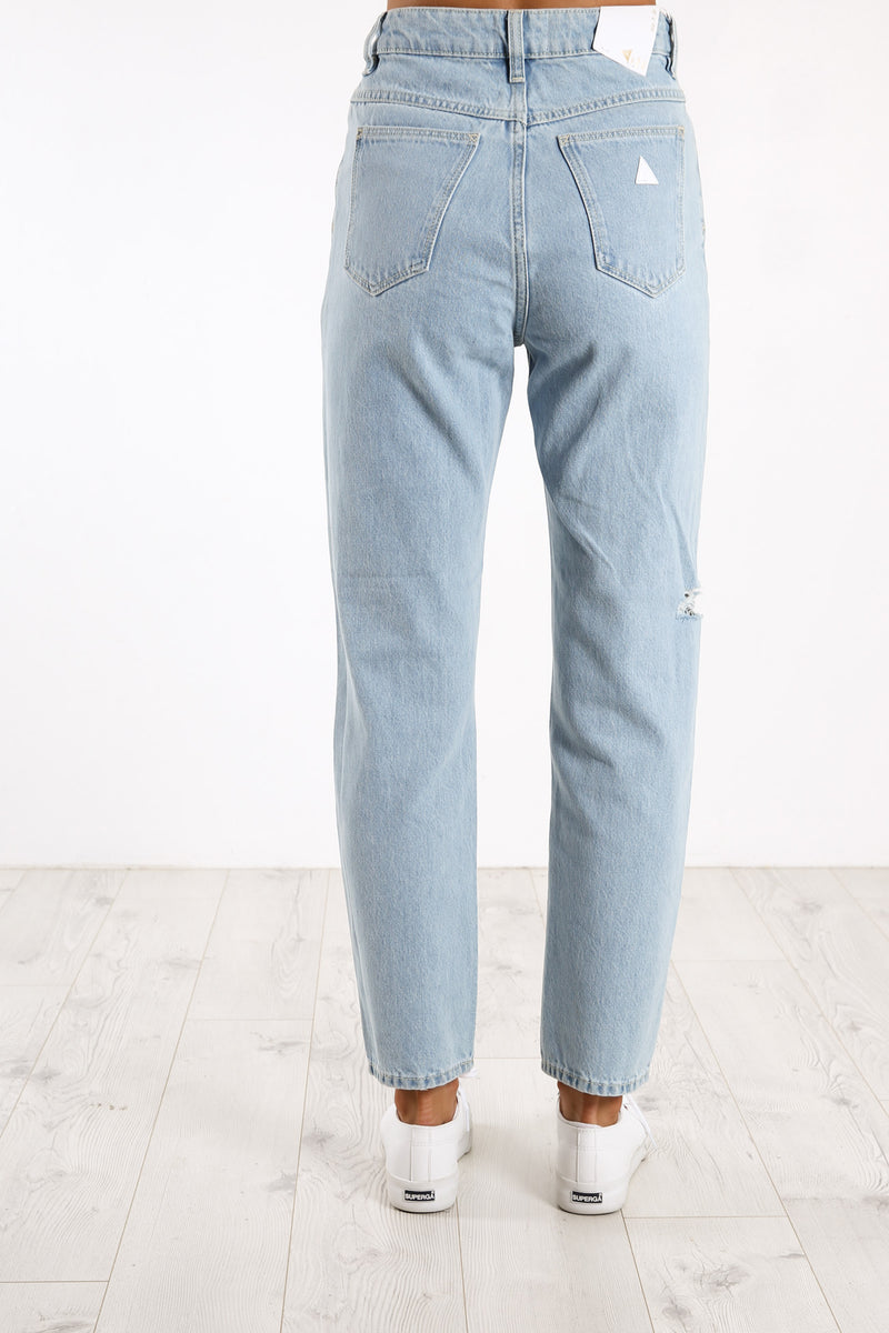 A 94 High Slim Jean Daisy Blue - Jean Jail