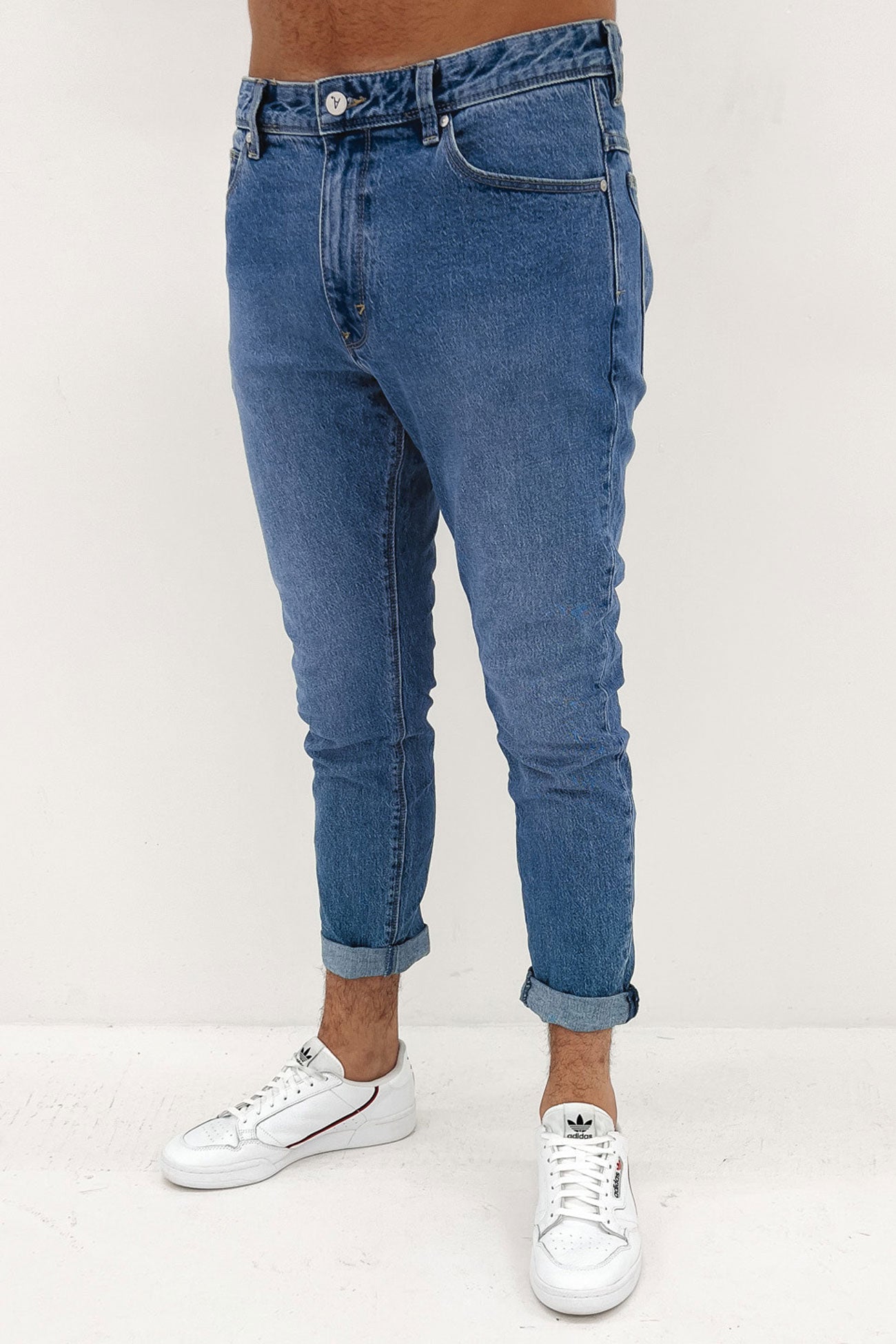 A Dropped Slim Jean