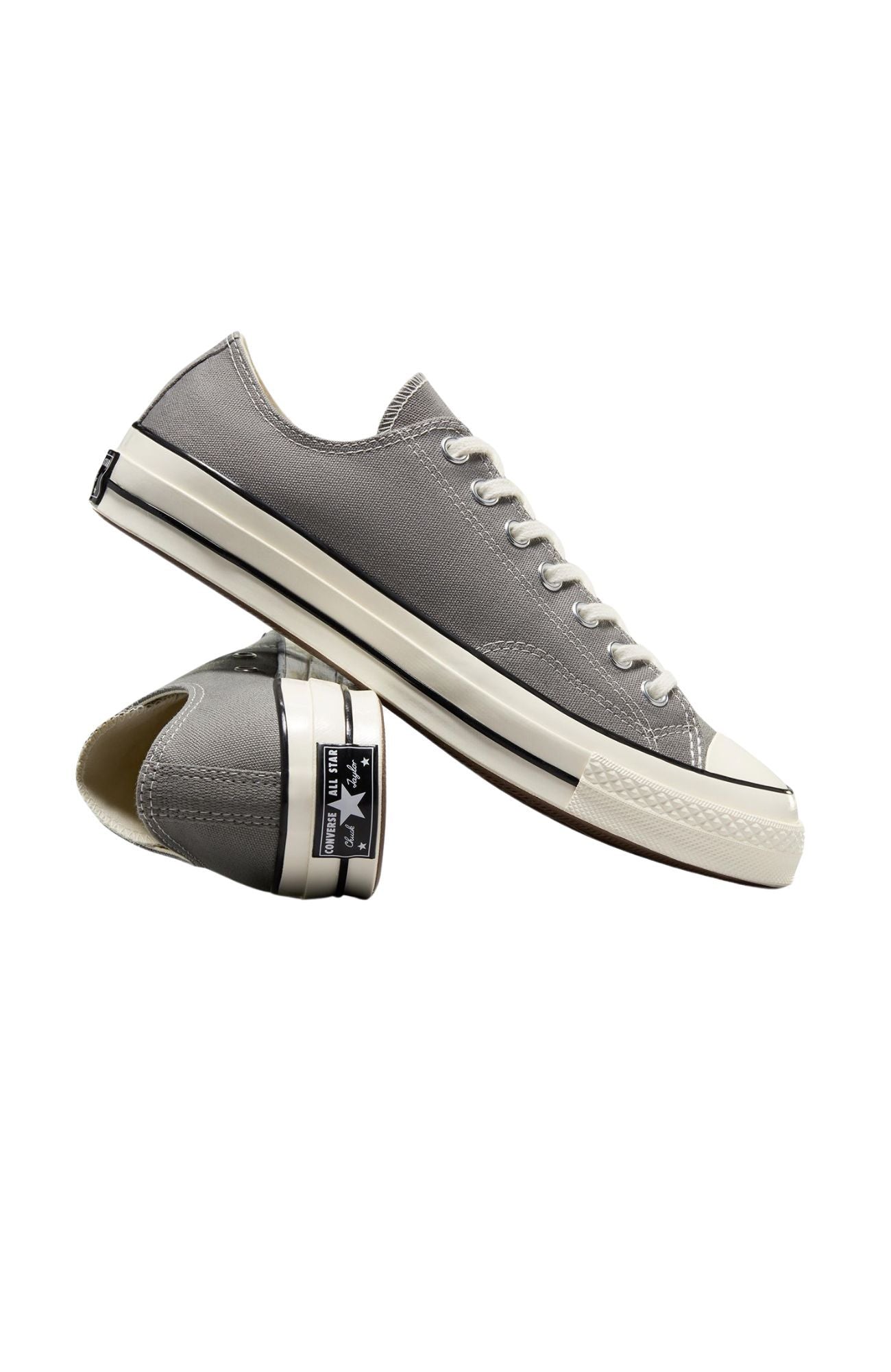 Low top grey converse deals