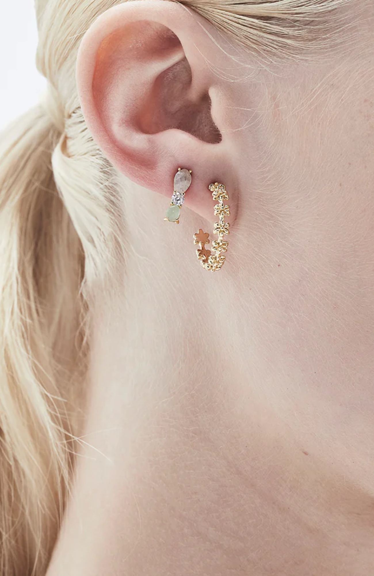 Evelyn Earrings Gold