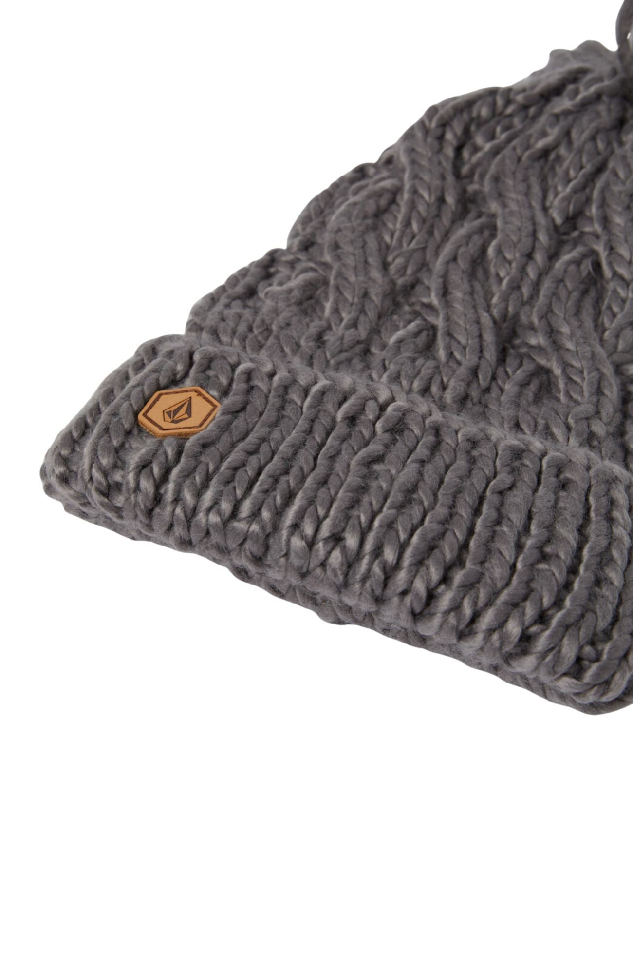 Hand Knit Beanie Stone Grey