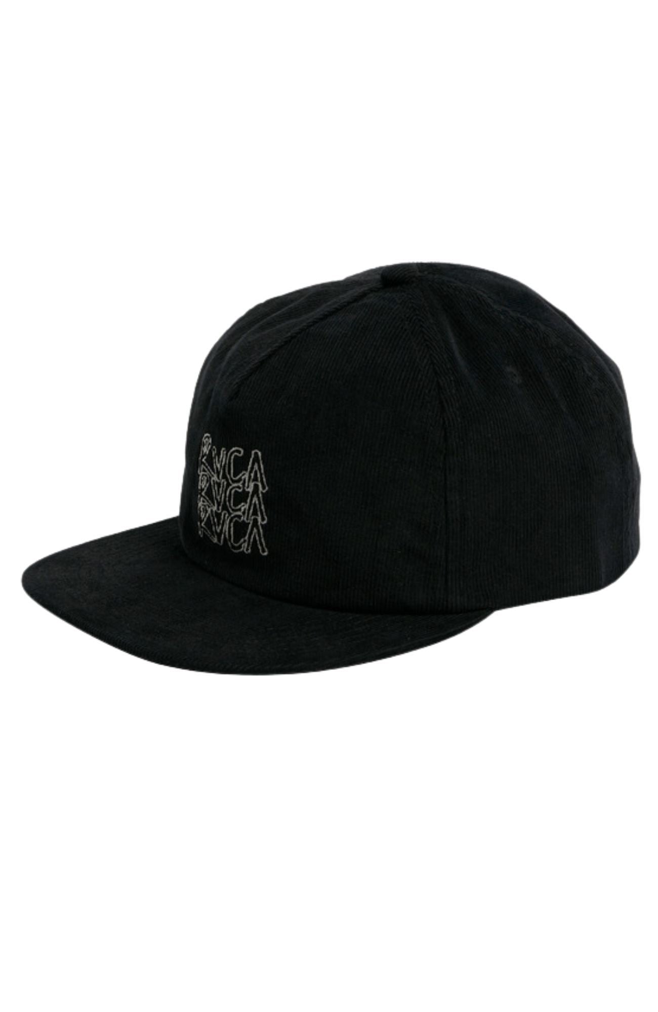 Threeways Snapback Washed Black