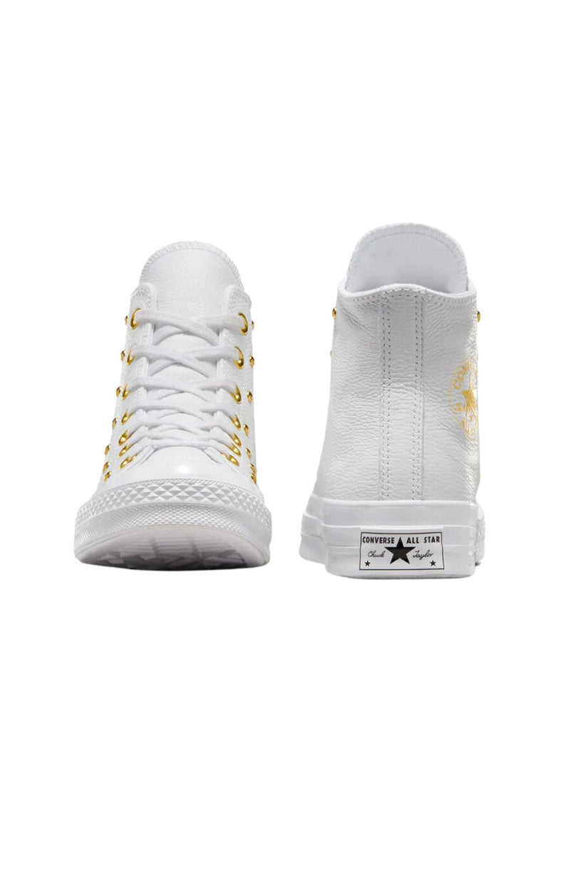 Converse all star white on sale gold