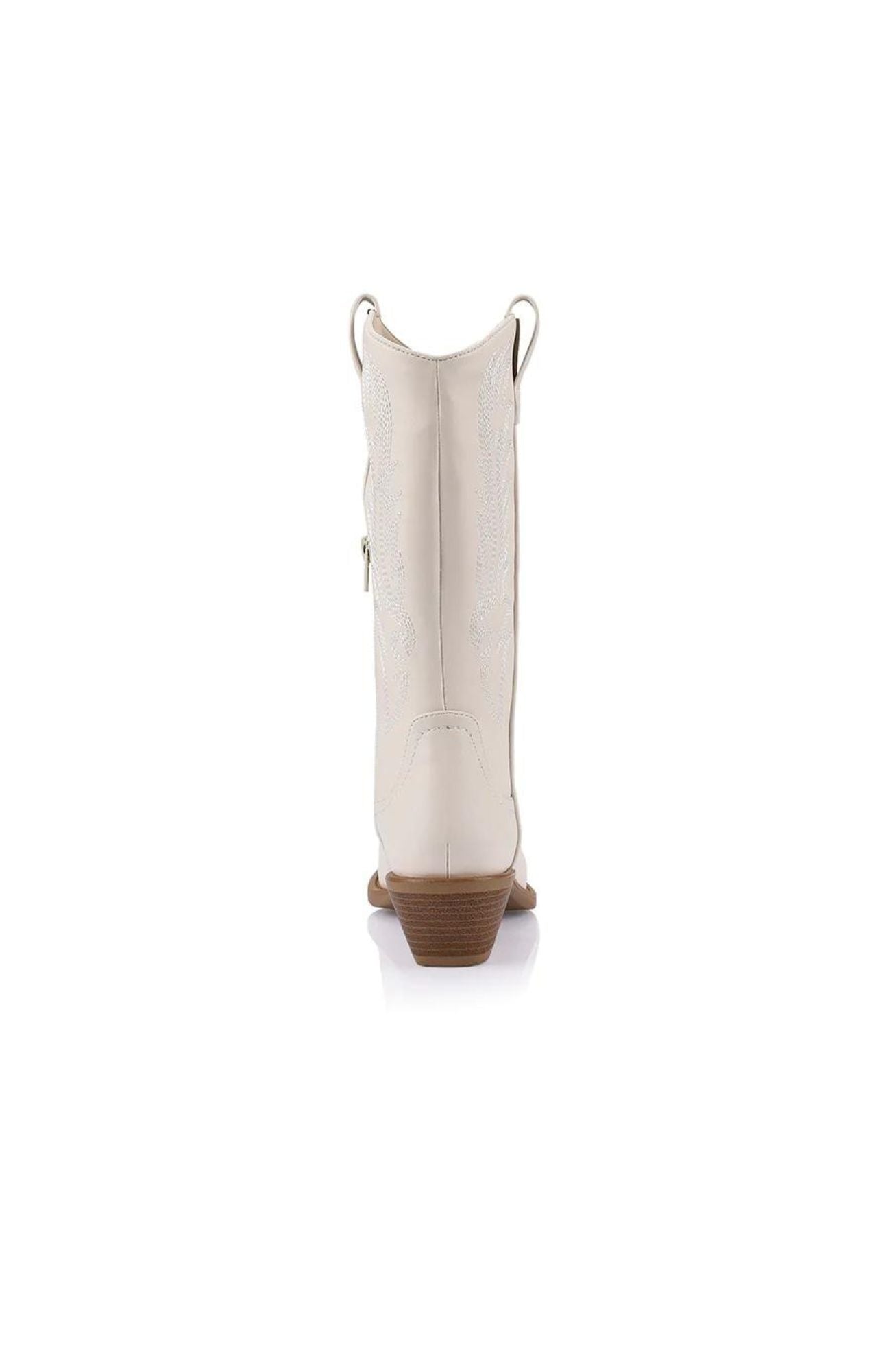 Holder Tall Cowboy Boot Bone