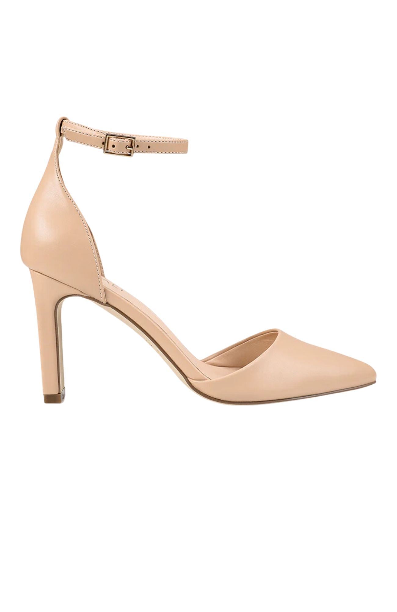 Kitra Closed Toe Heel Nude Smooth