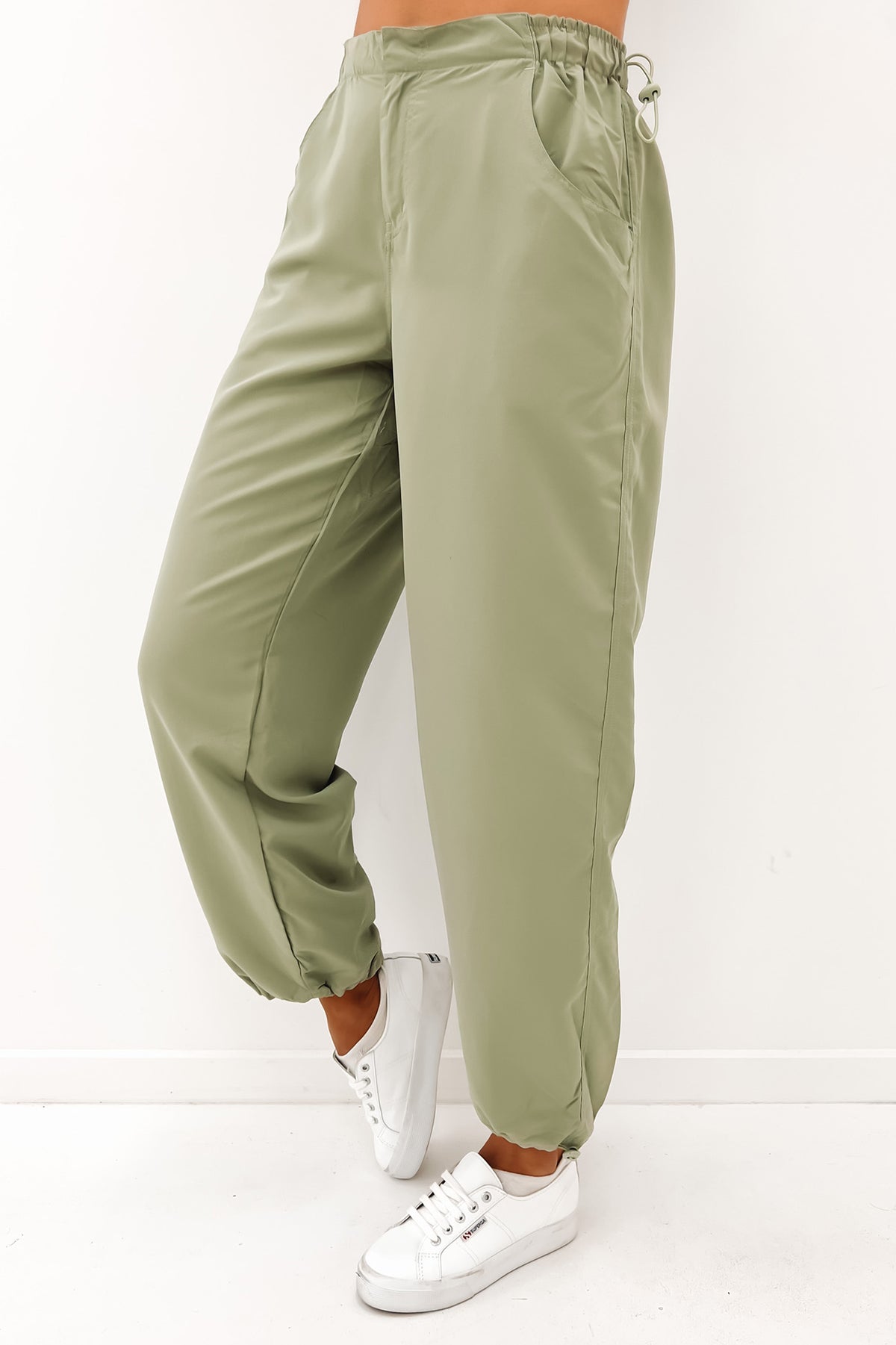 Tylah Parachute Pant Sand - Jean Jail