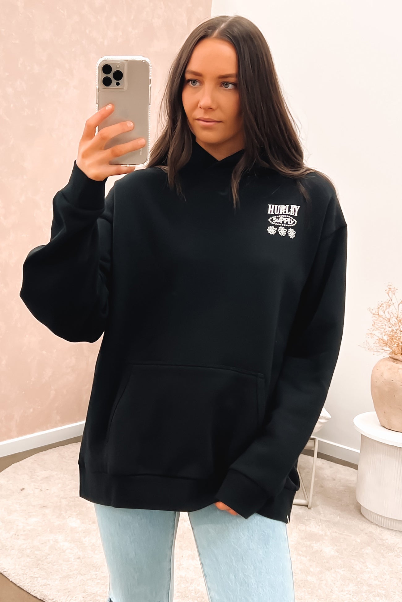 Alice Oversized Pullover Black