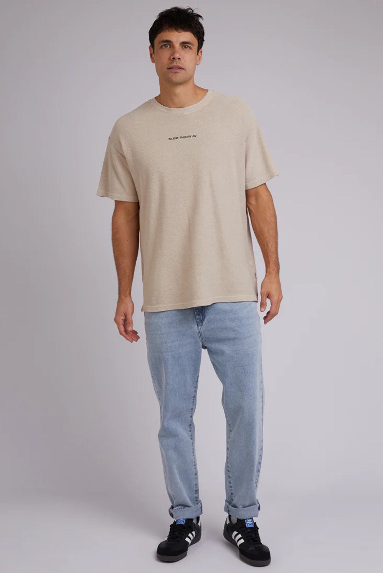 All Day Logo Tee Beige