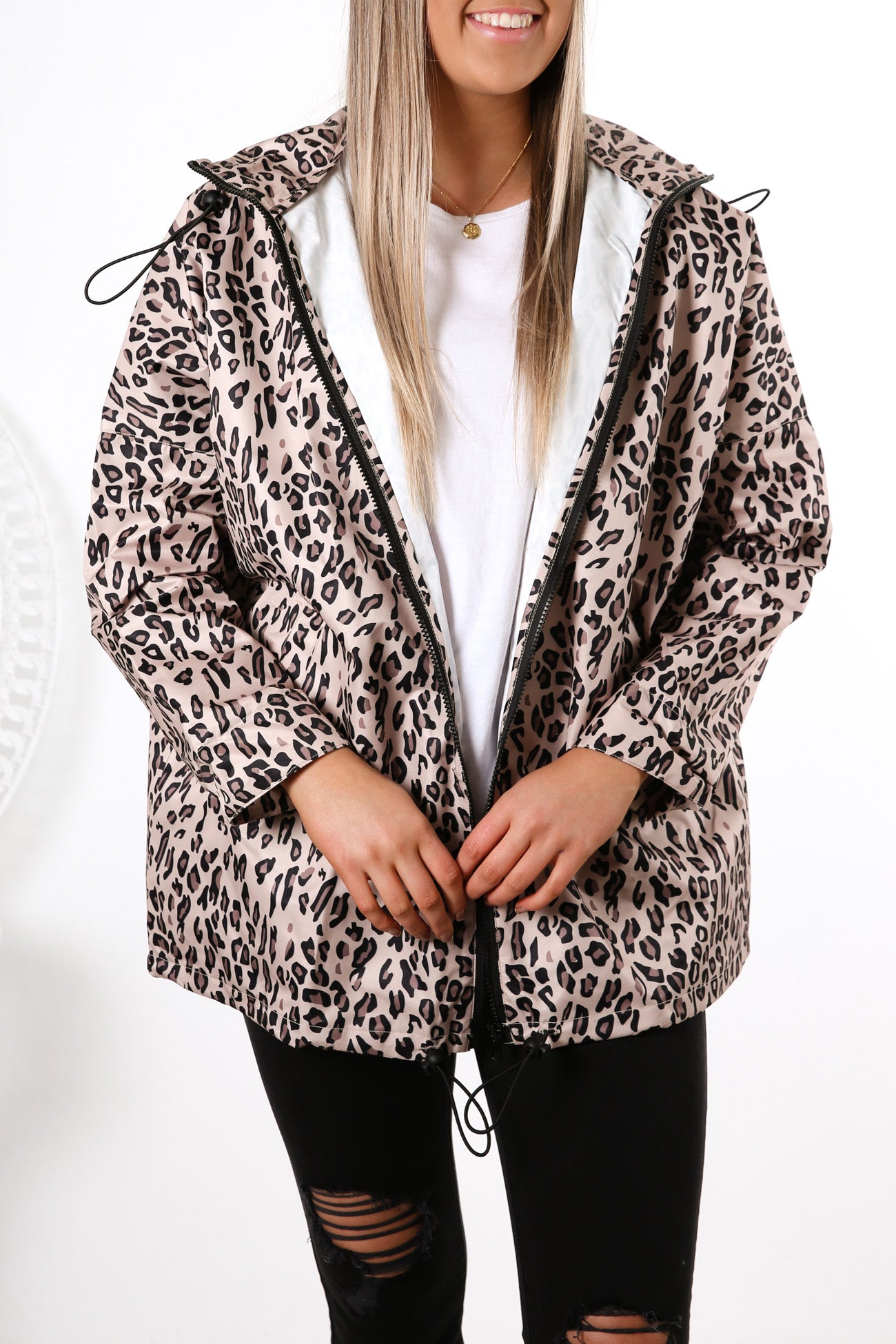 Alla Spray Jacket Leopard