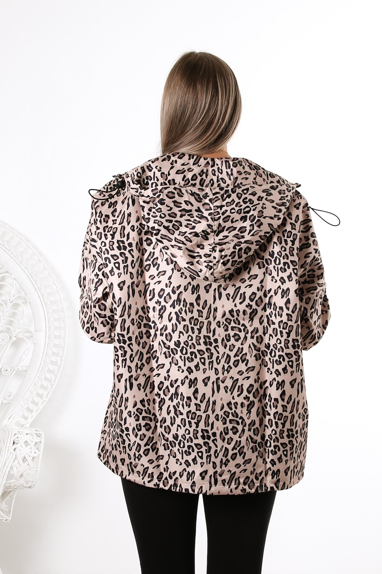 Alla Spray Jacket Leopard