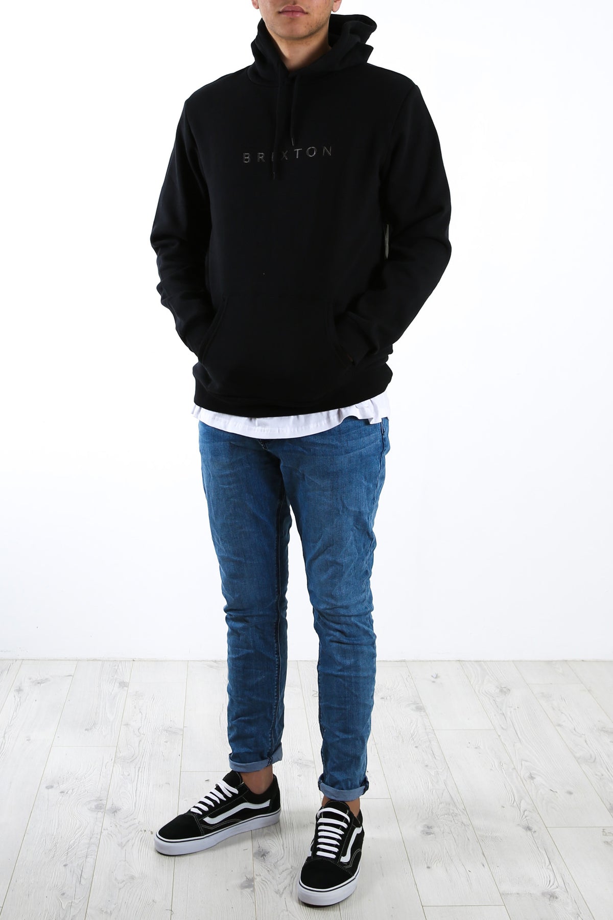 Brixton alpha line online hoodie