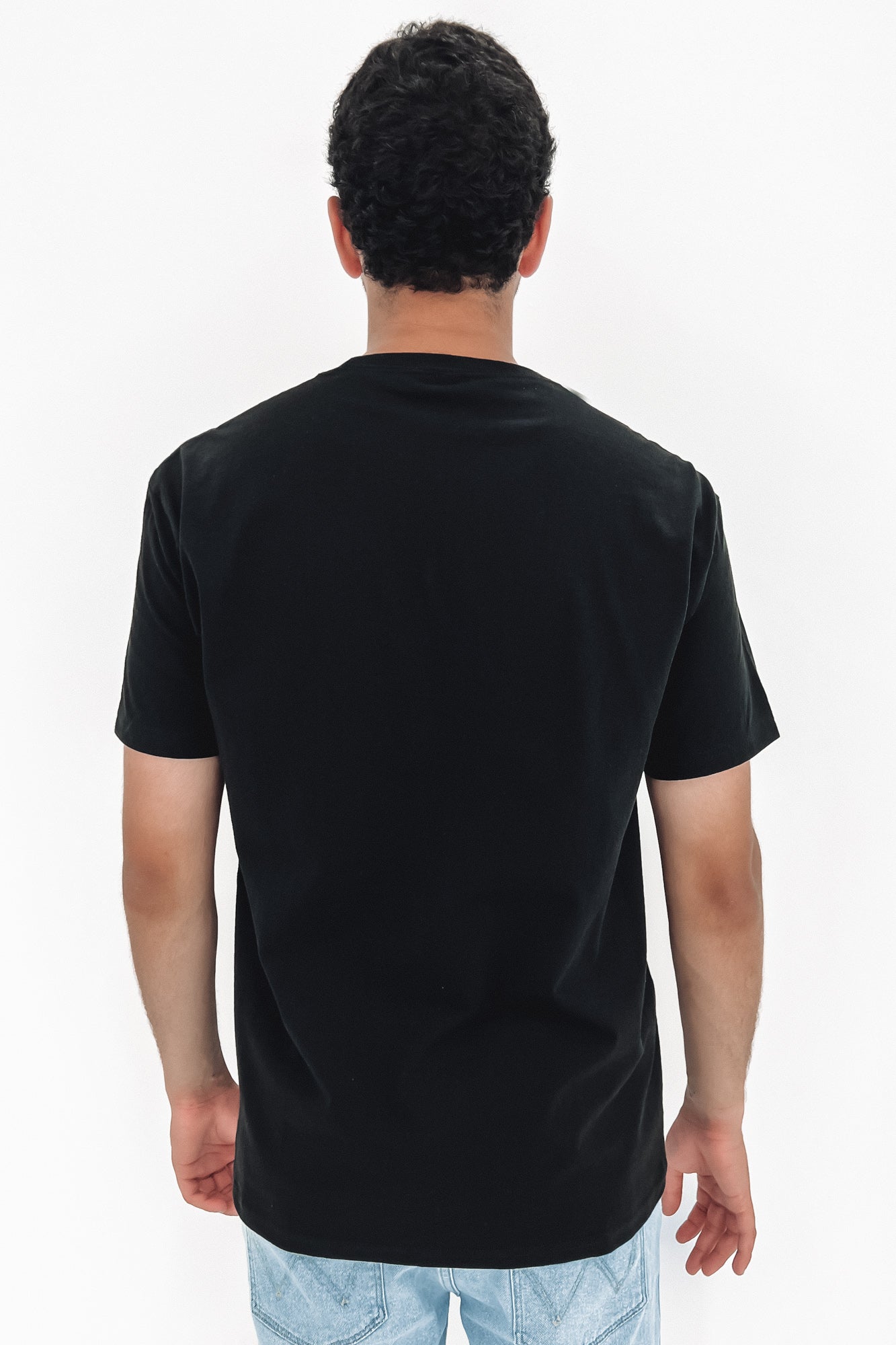 Alpha Thread Short Sleeve Standard Tee Black Grey