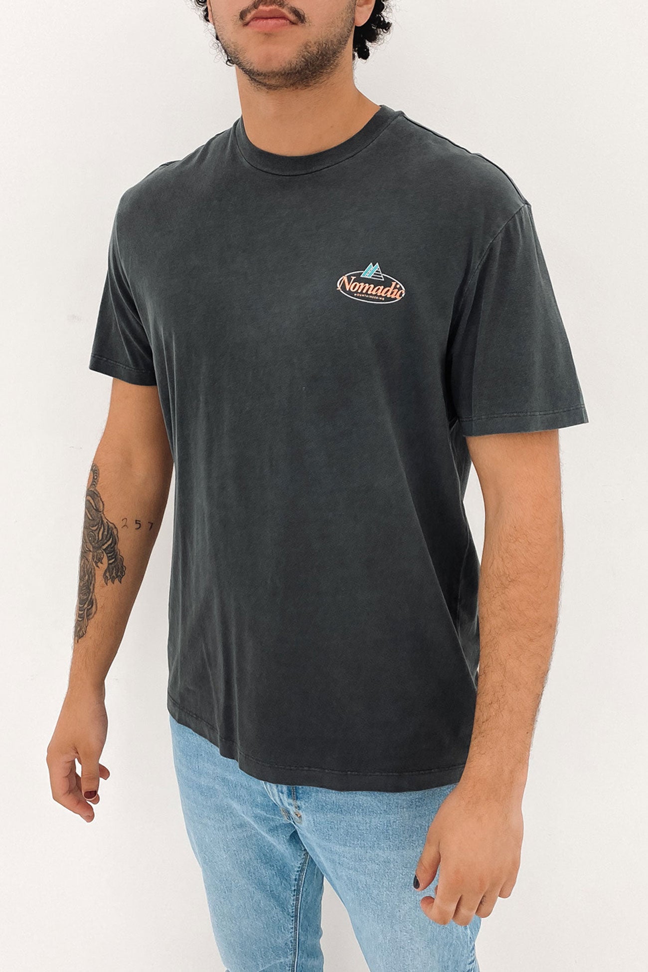 Alpine Relaxed Tee Pigment Asphalt