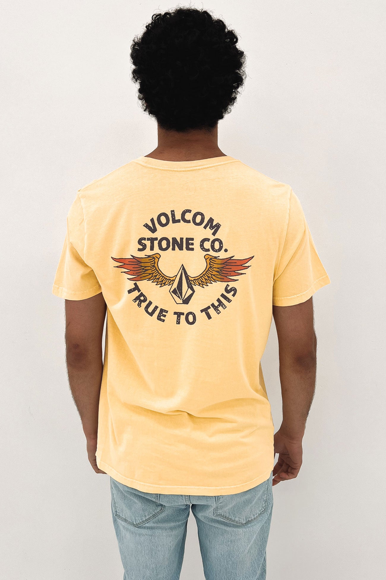 Archer Short Sleeve Tee Yellow