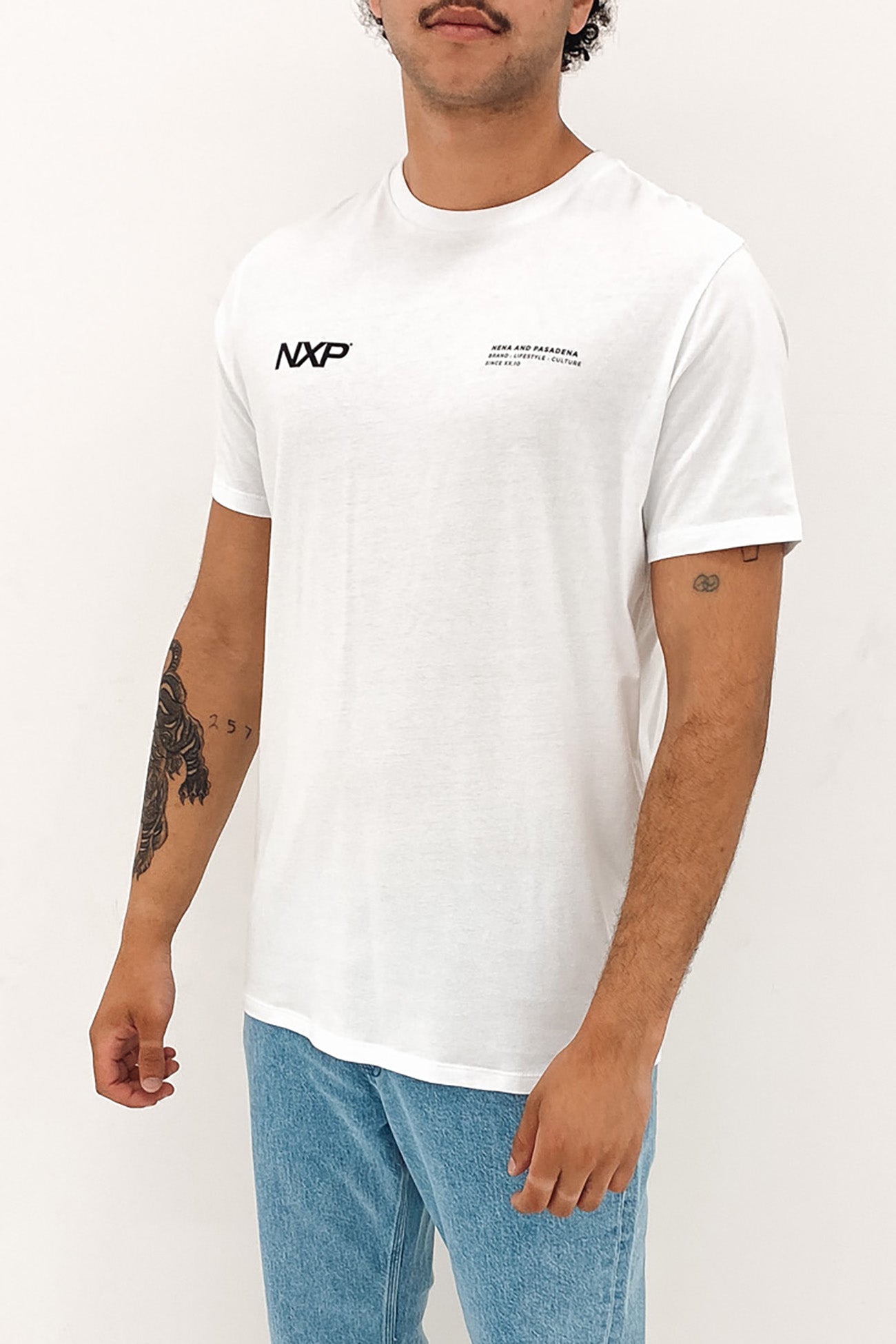 Atari Cape Back Tee White