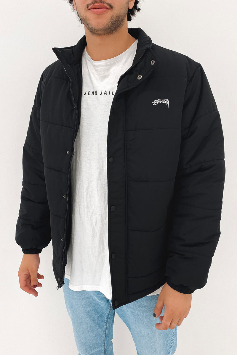 Aurora Puffa Jacket Black - Jean Jail