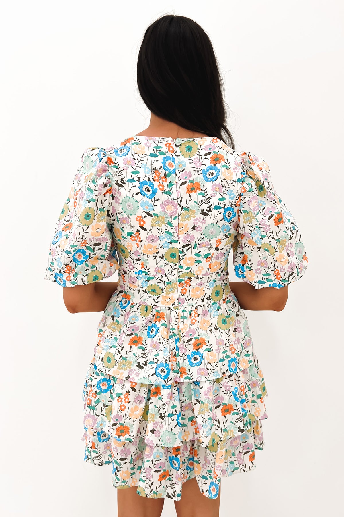 Austin Mini Dress Floral Jean Jail