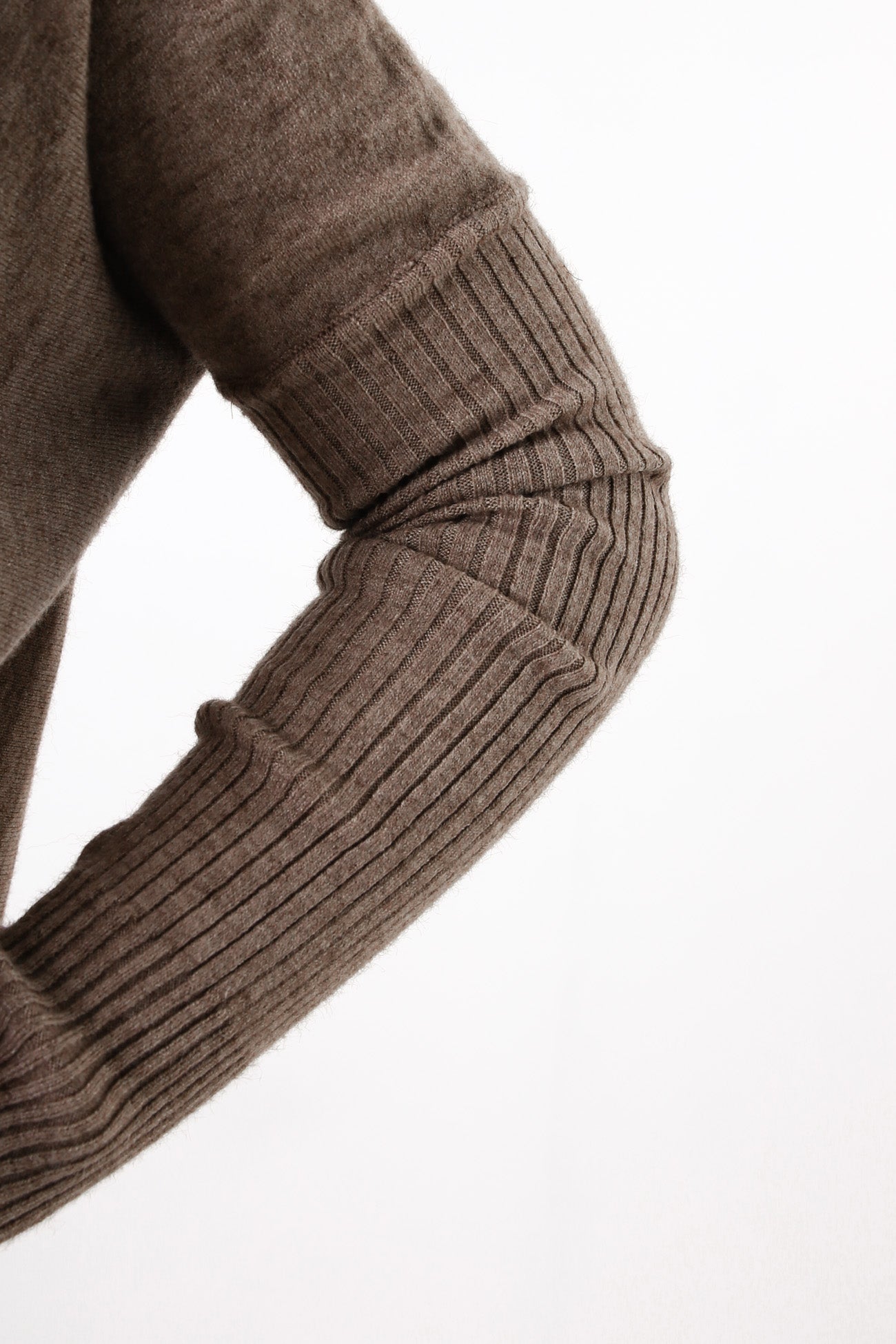 Aziza Ribbed Knit Jumper Caramel