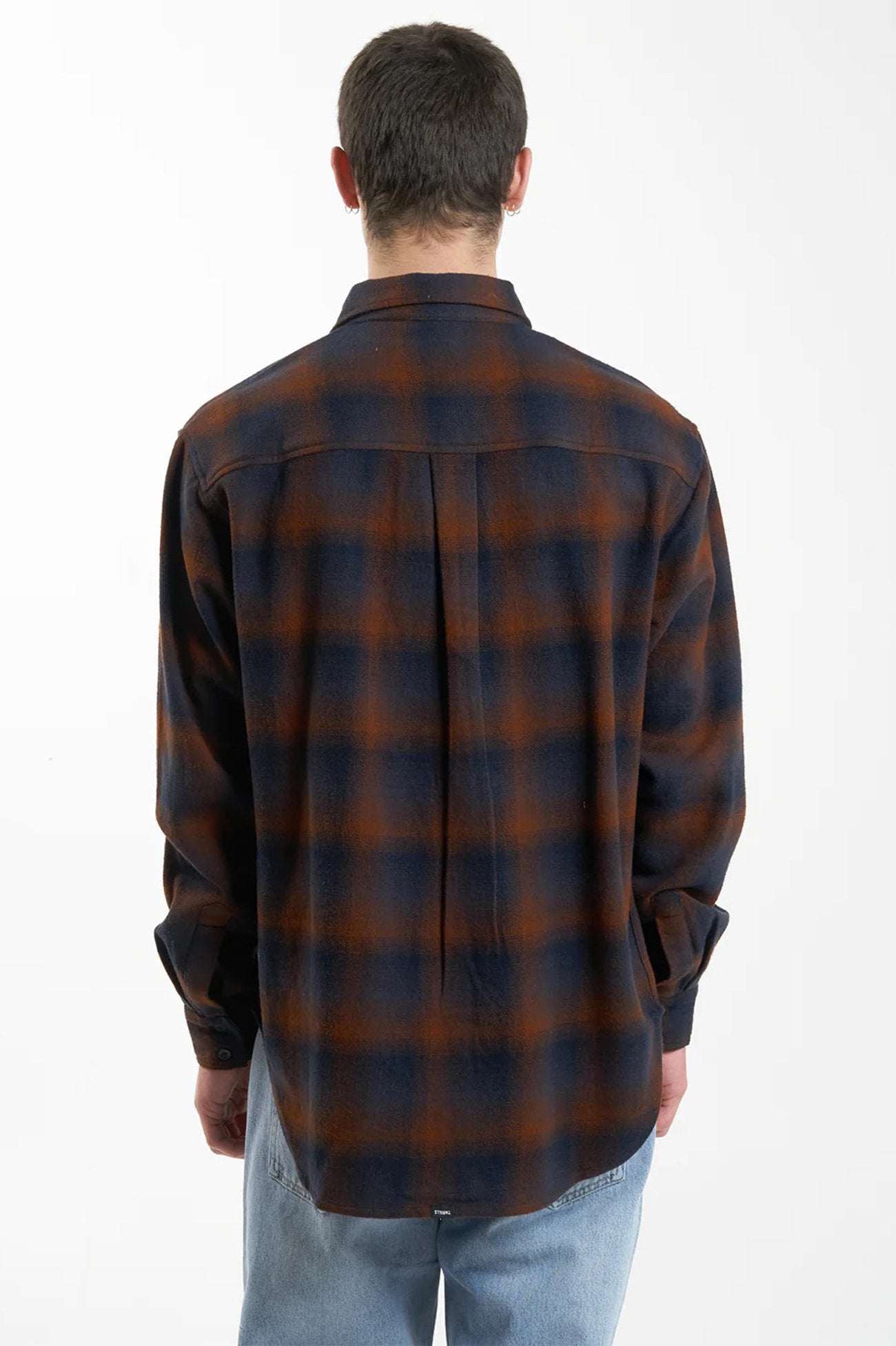 Barrio Flannel Shirt Midnight Blue