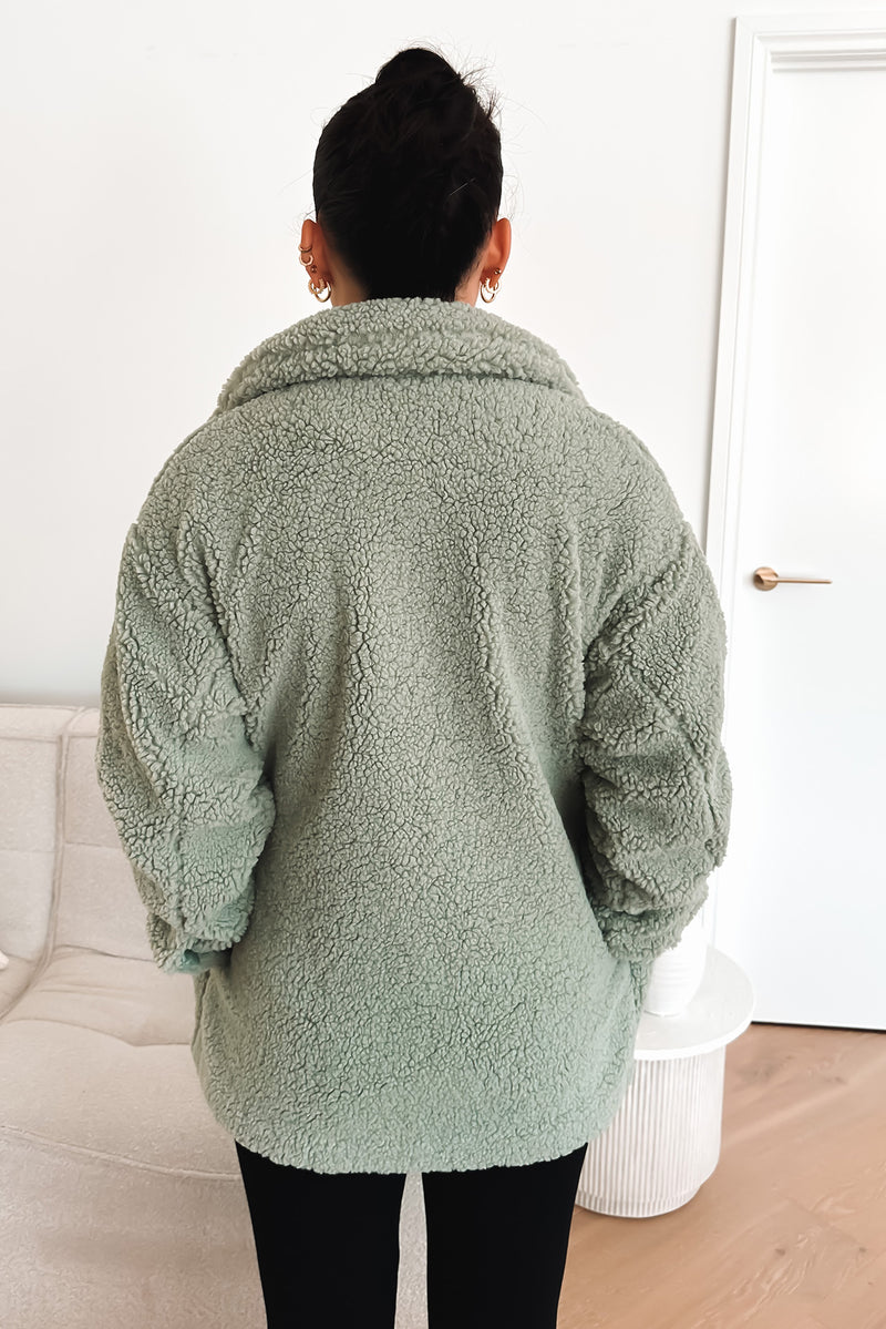 Green on sale light jacket