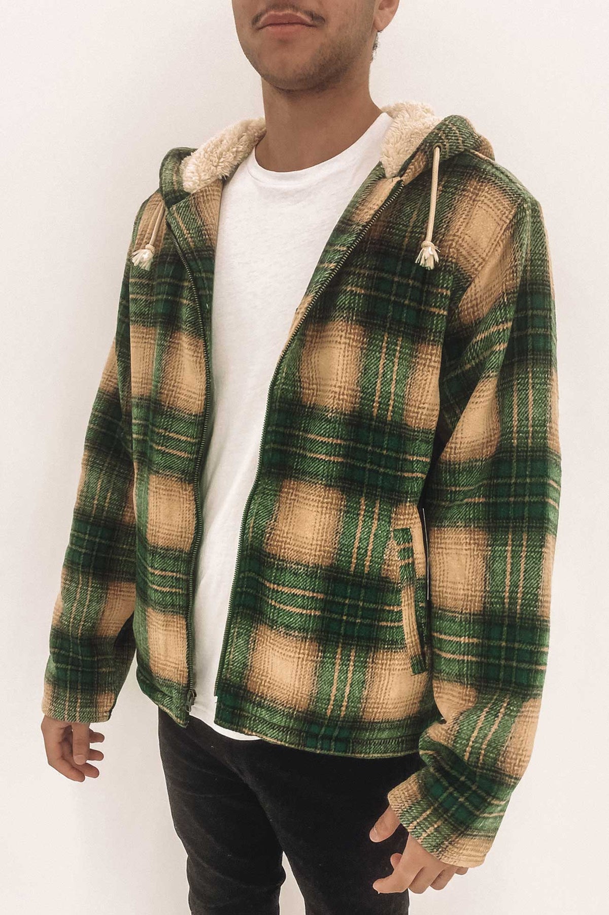 Cali Plaid Jacket Forest Jean Jail