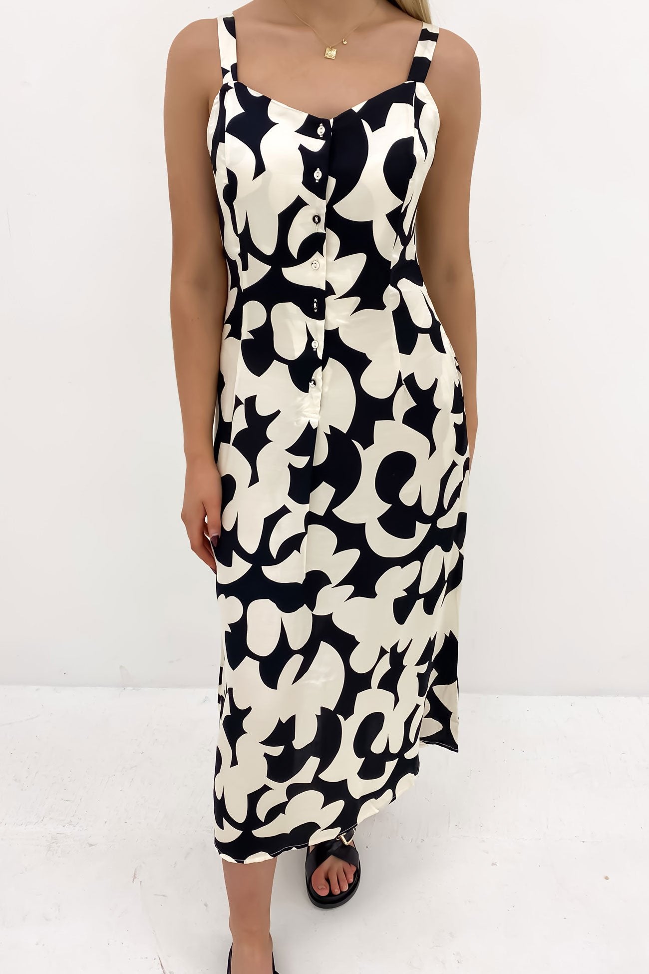 Calypso Dress Calypso Print Black