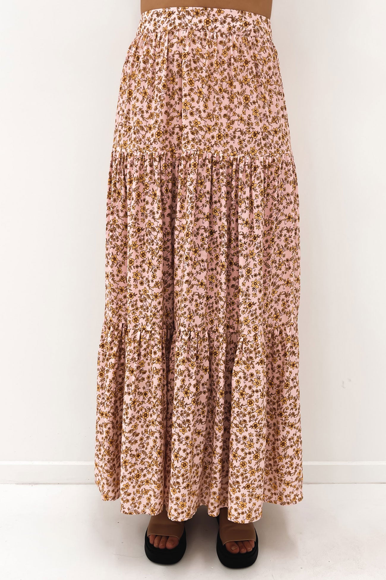 Camilla Floral Maxi Skirt Print