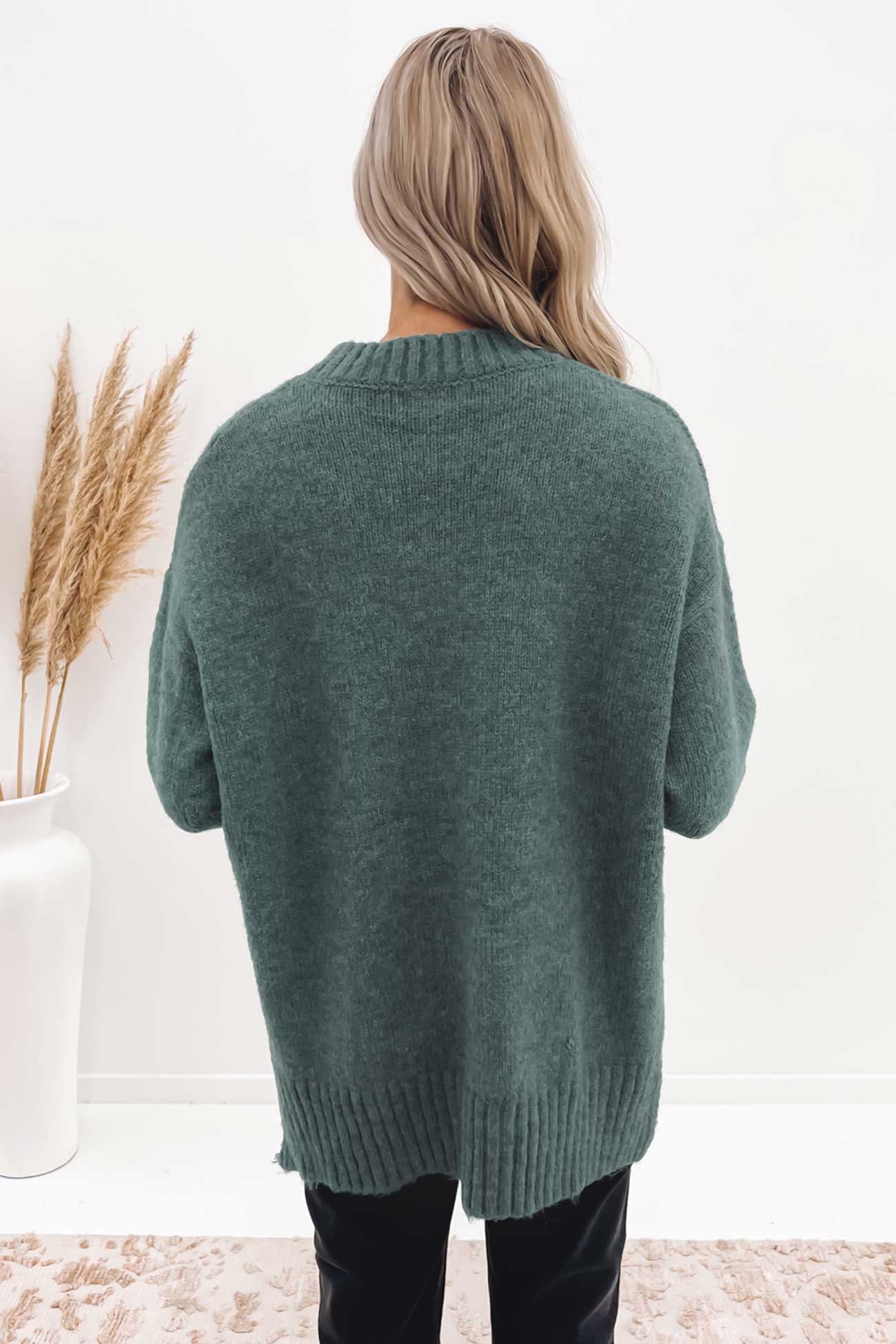 Candice Knit Jumper Teal