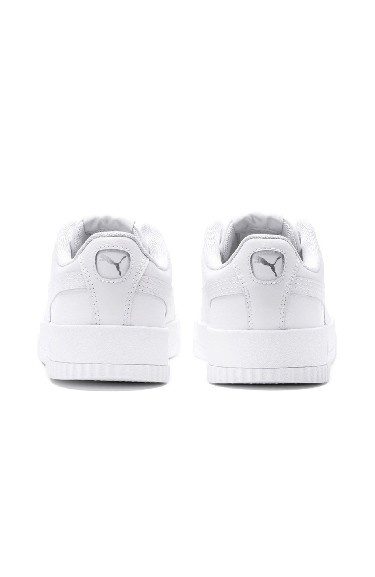 Carina Leather Sneaker Puma White Silver