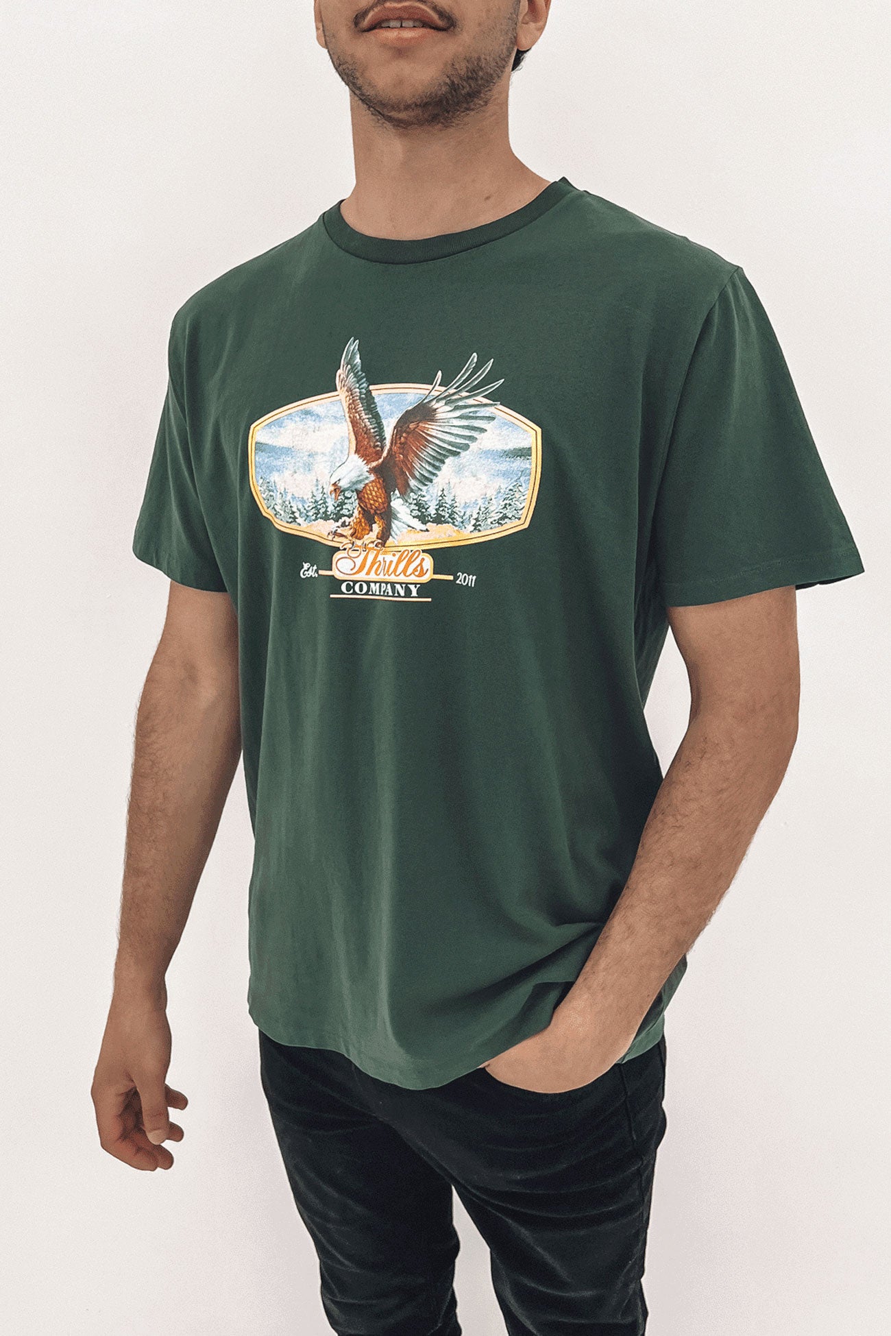 Cassidy's Merch Fit Tee Deep Forest