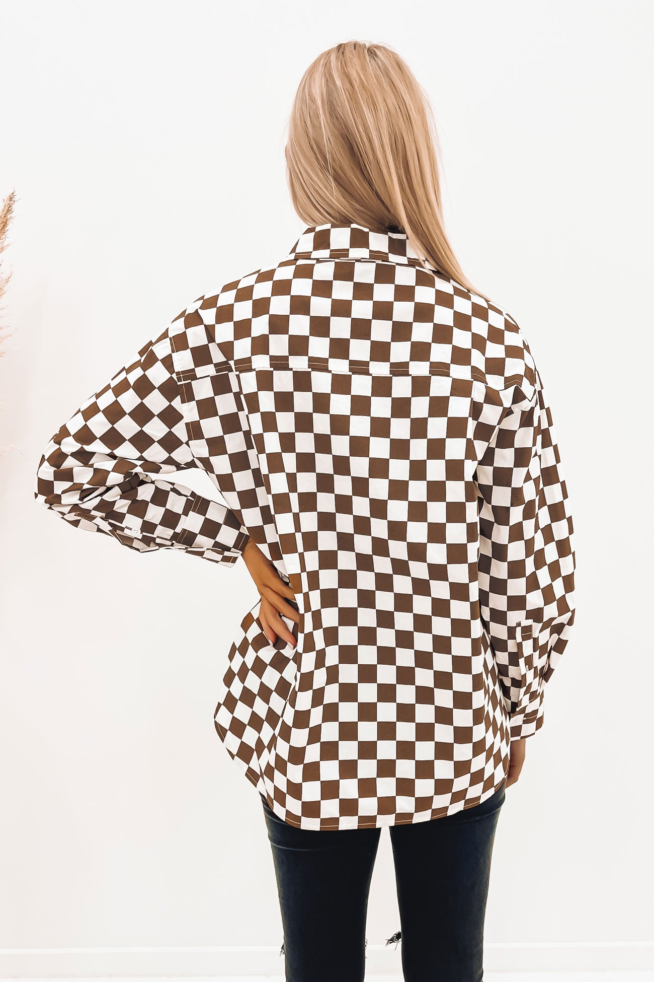 Chelsey Shirt Brown Check