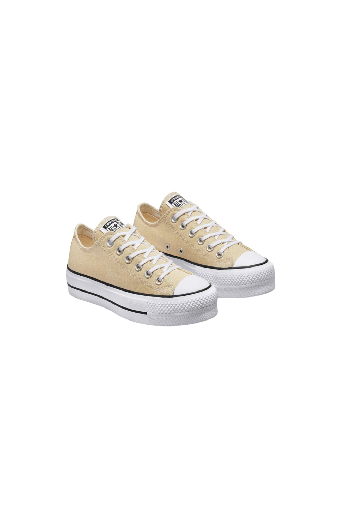 Chuck Taylor All Star Canvas Lift Low Top Oat Milk