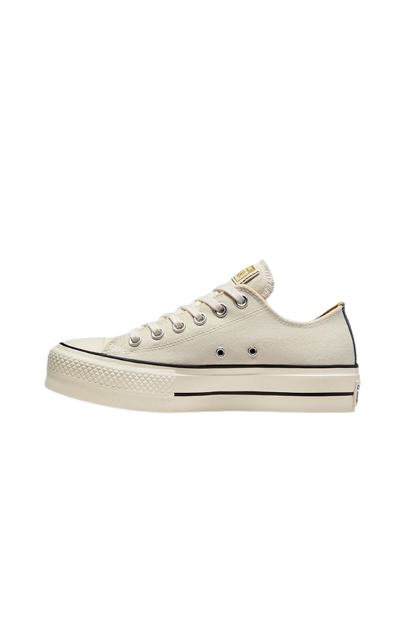 Chuck Taylor All Star Lift Low Denim Fashion Egret