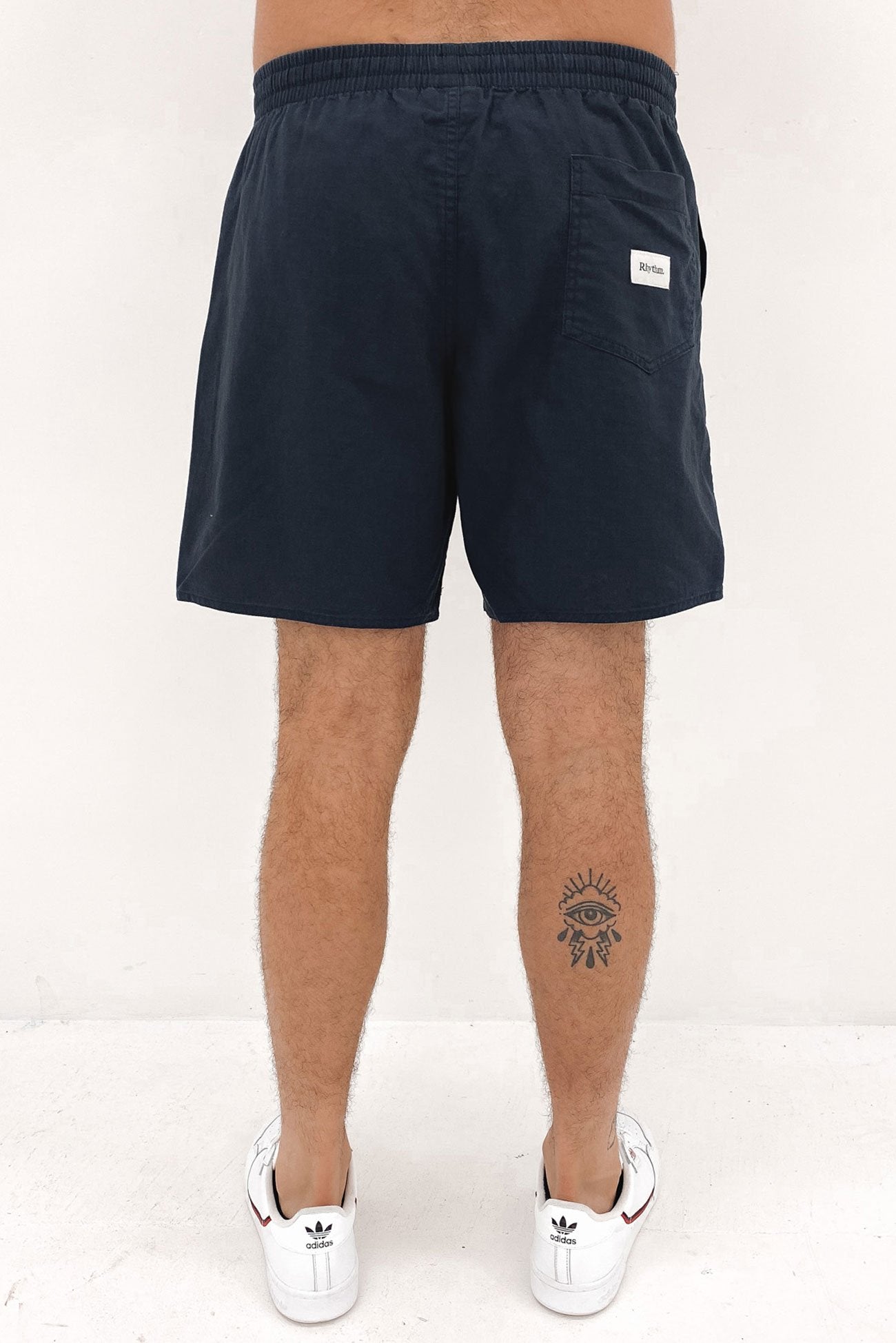 Classic Linen Jam Short Worn Navy