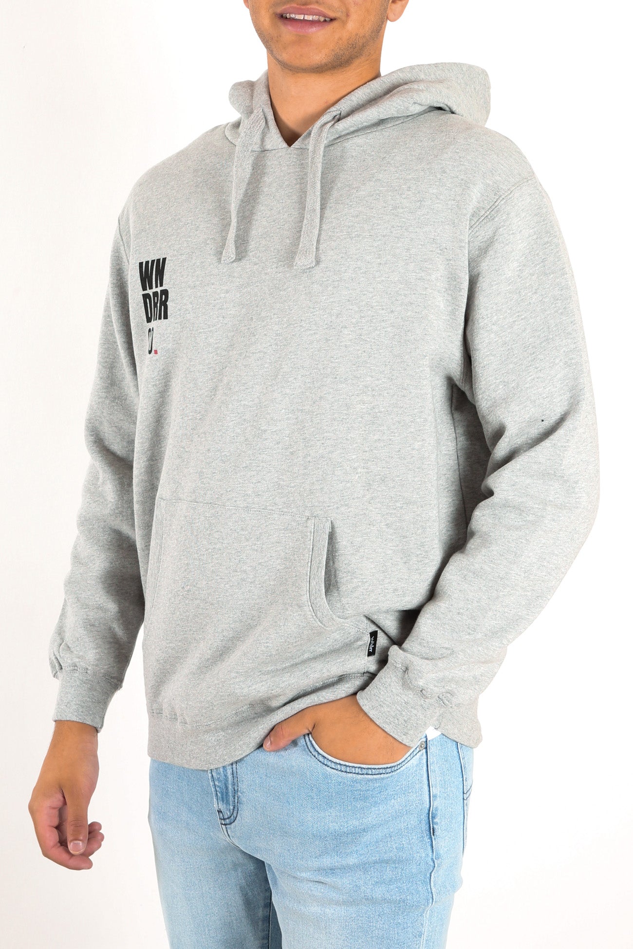 Co Hood Sweat Grey Marle