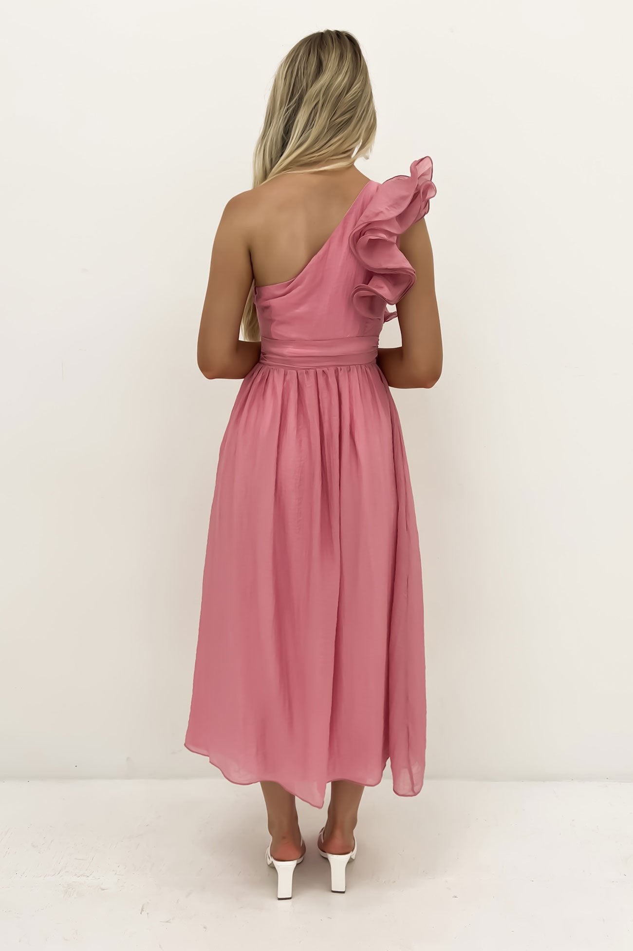 Colby Midi Dress Pink