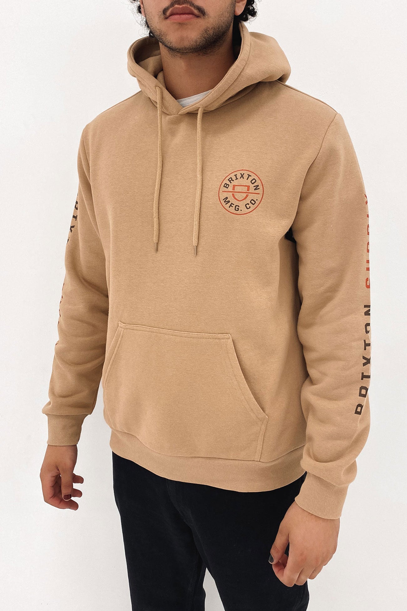 Crest Hood Sand Burnt Orange Dark Earth