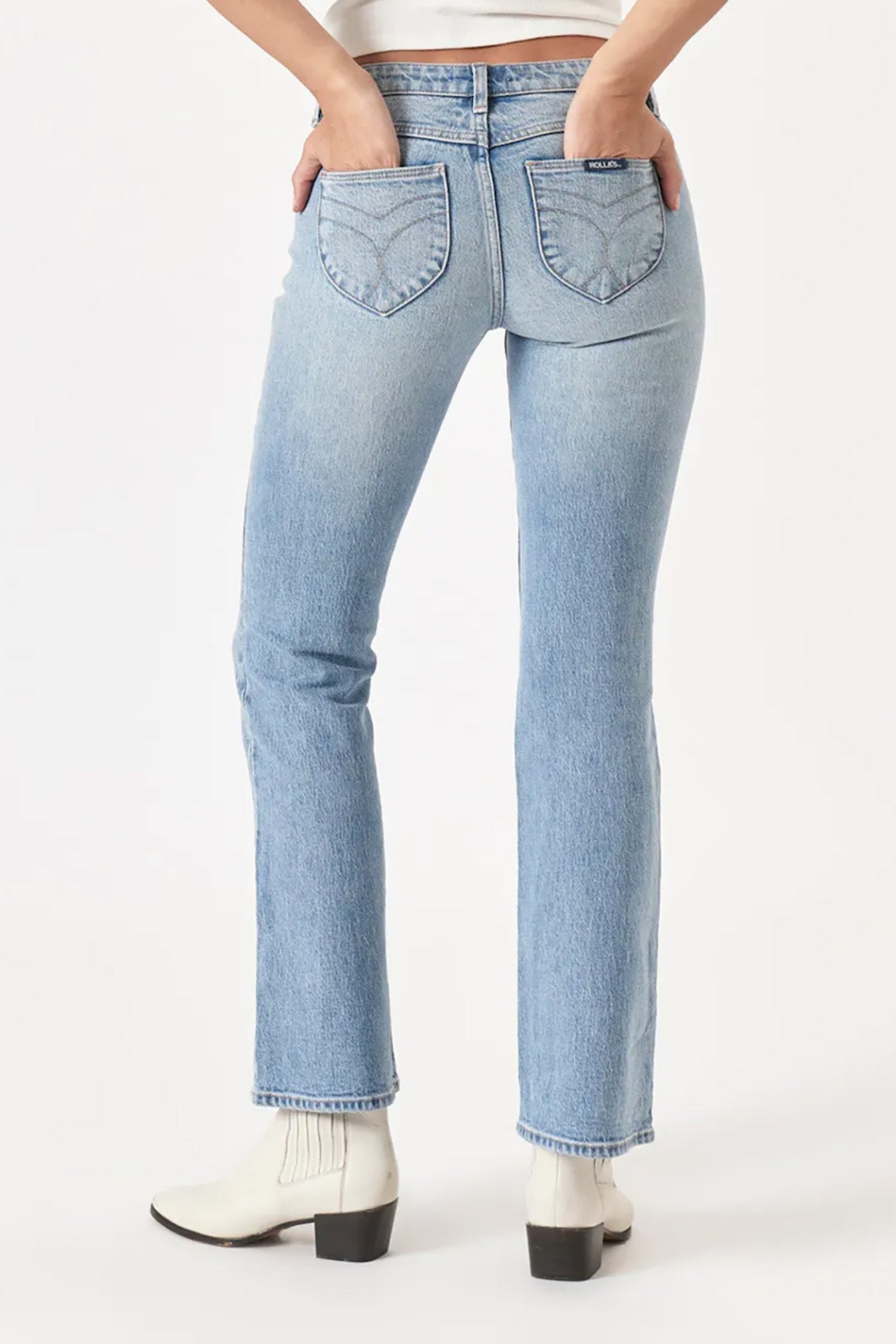 Dallas Low Bootcut Jean Sunshine Blue