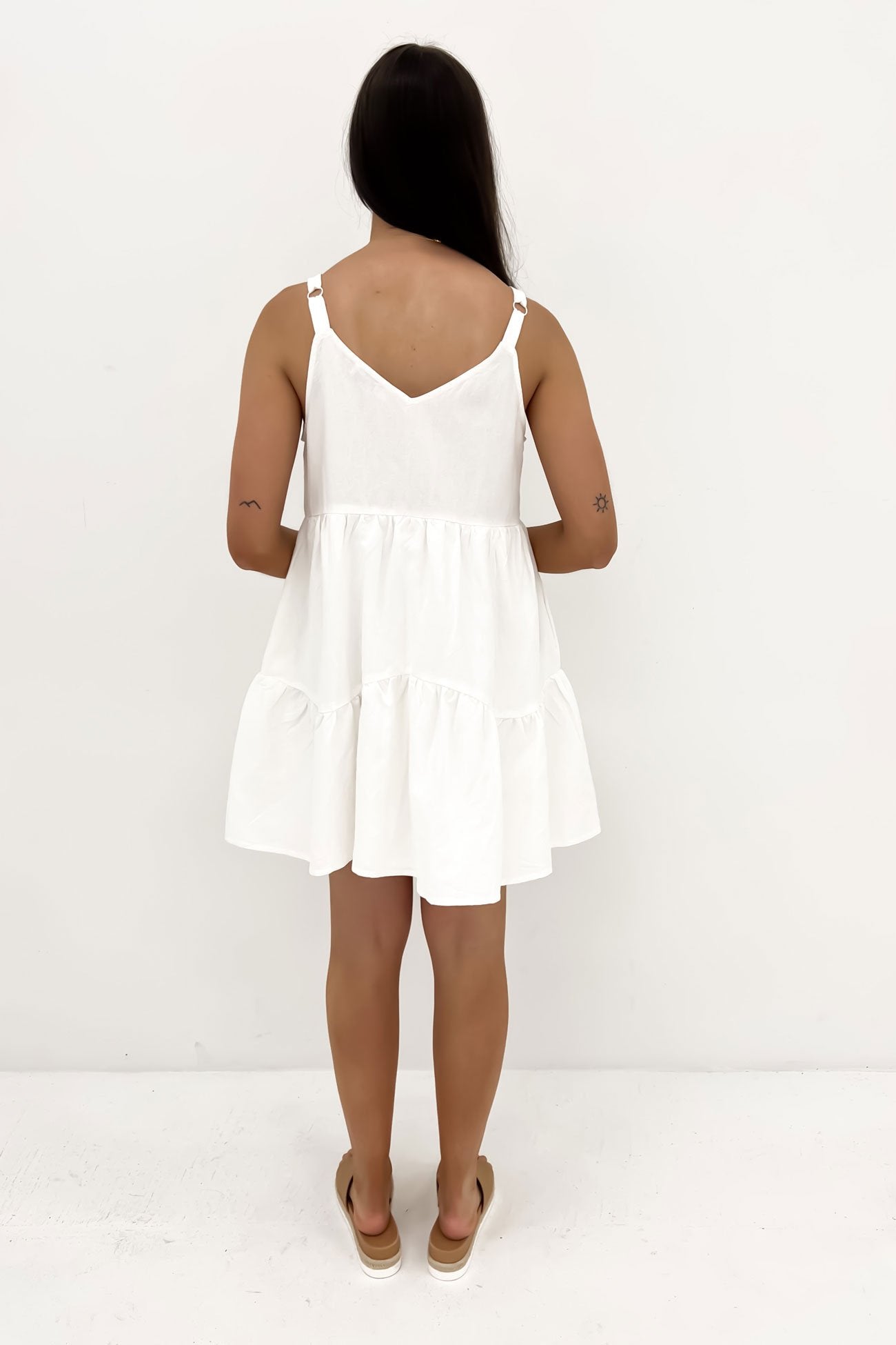 Dayla Mini Dress White