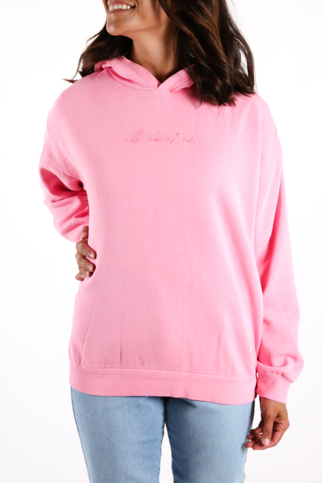 Delux Oversized Hoody Rose