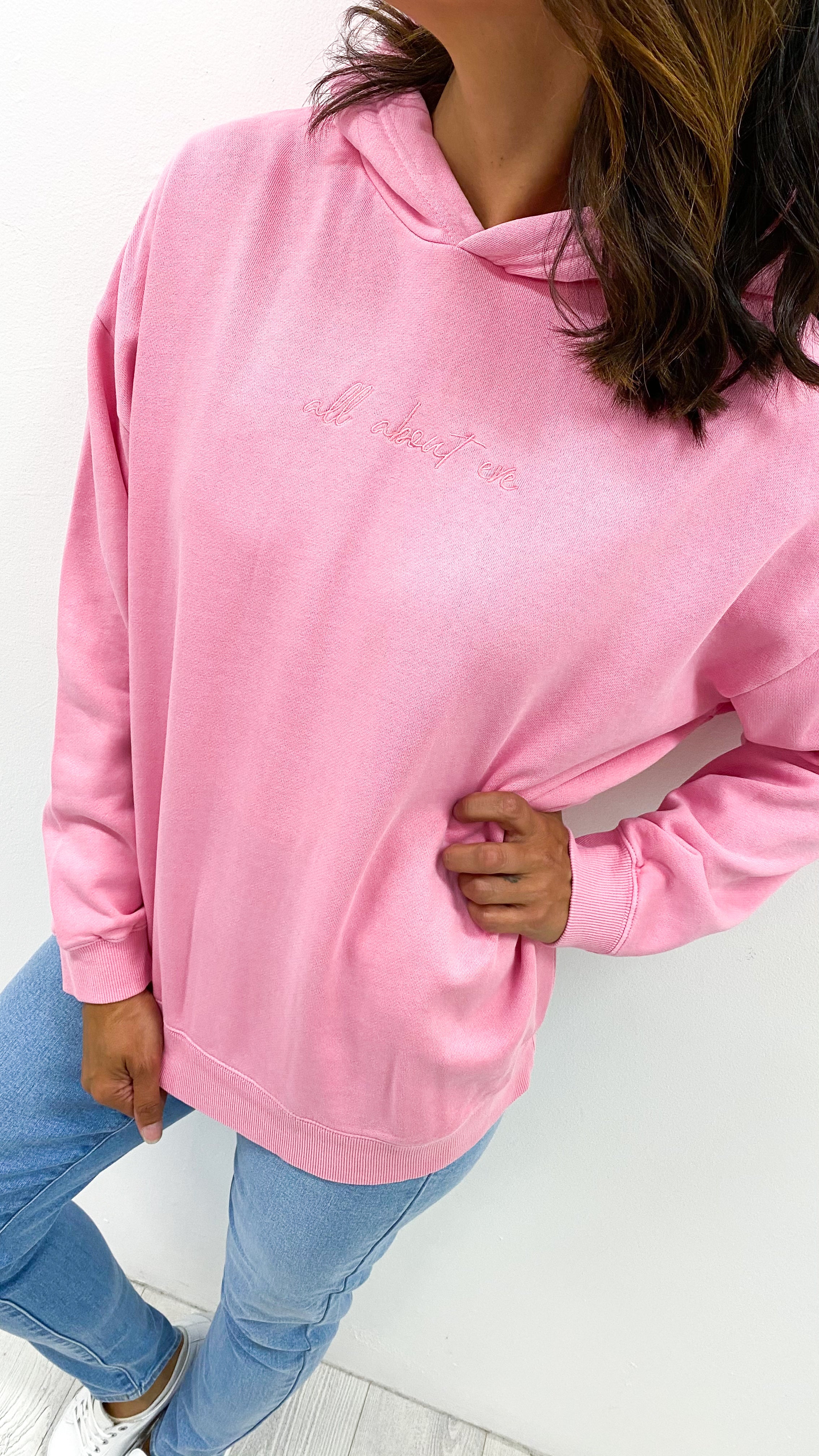 Delux Oversized Hoody Rose