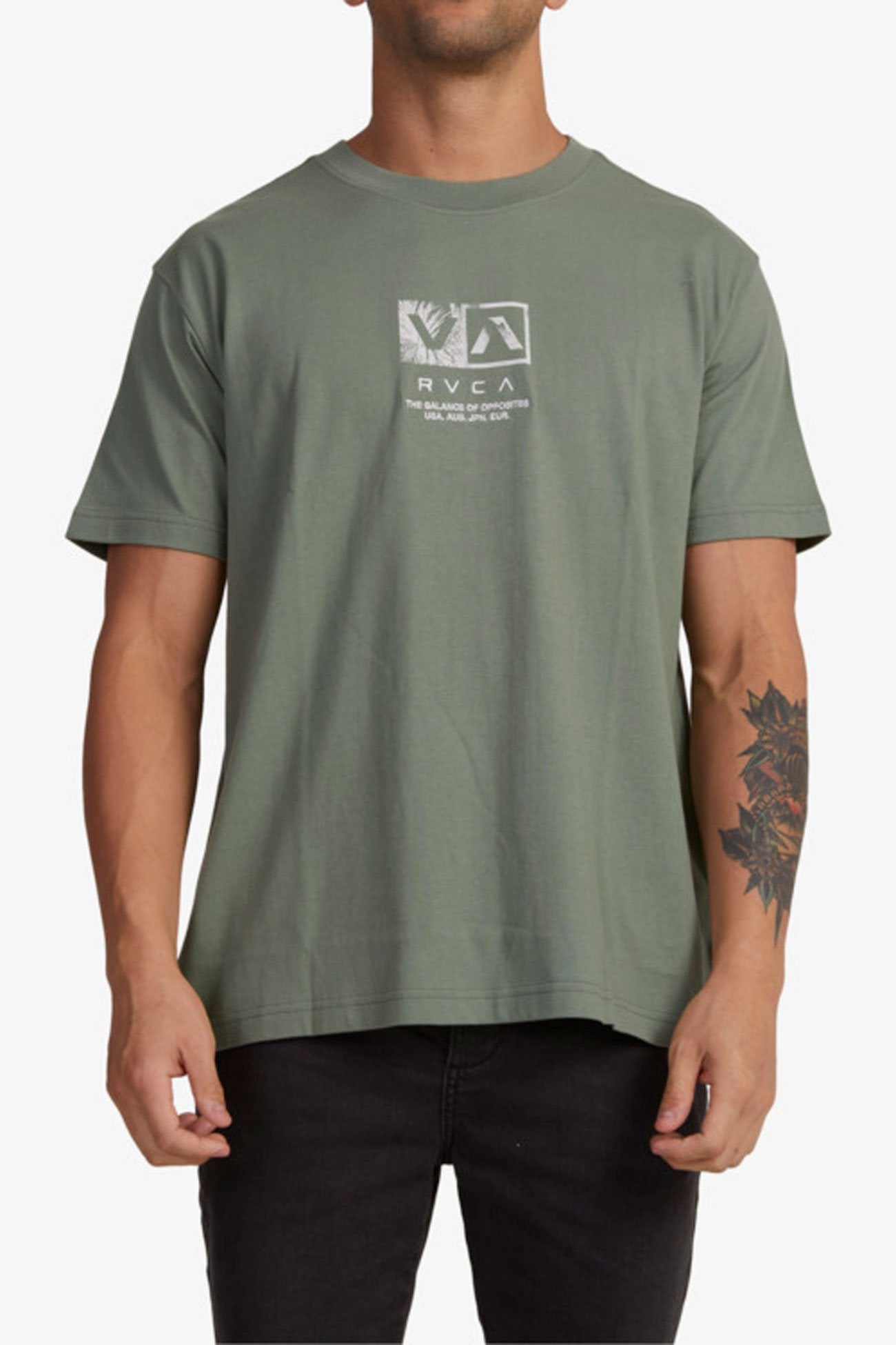 Desert Flower Short Sleeve Tee Jade