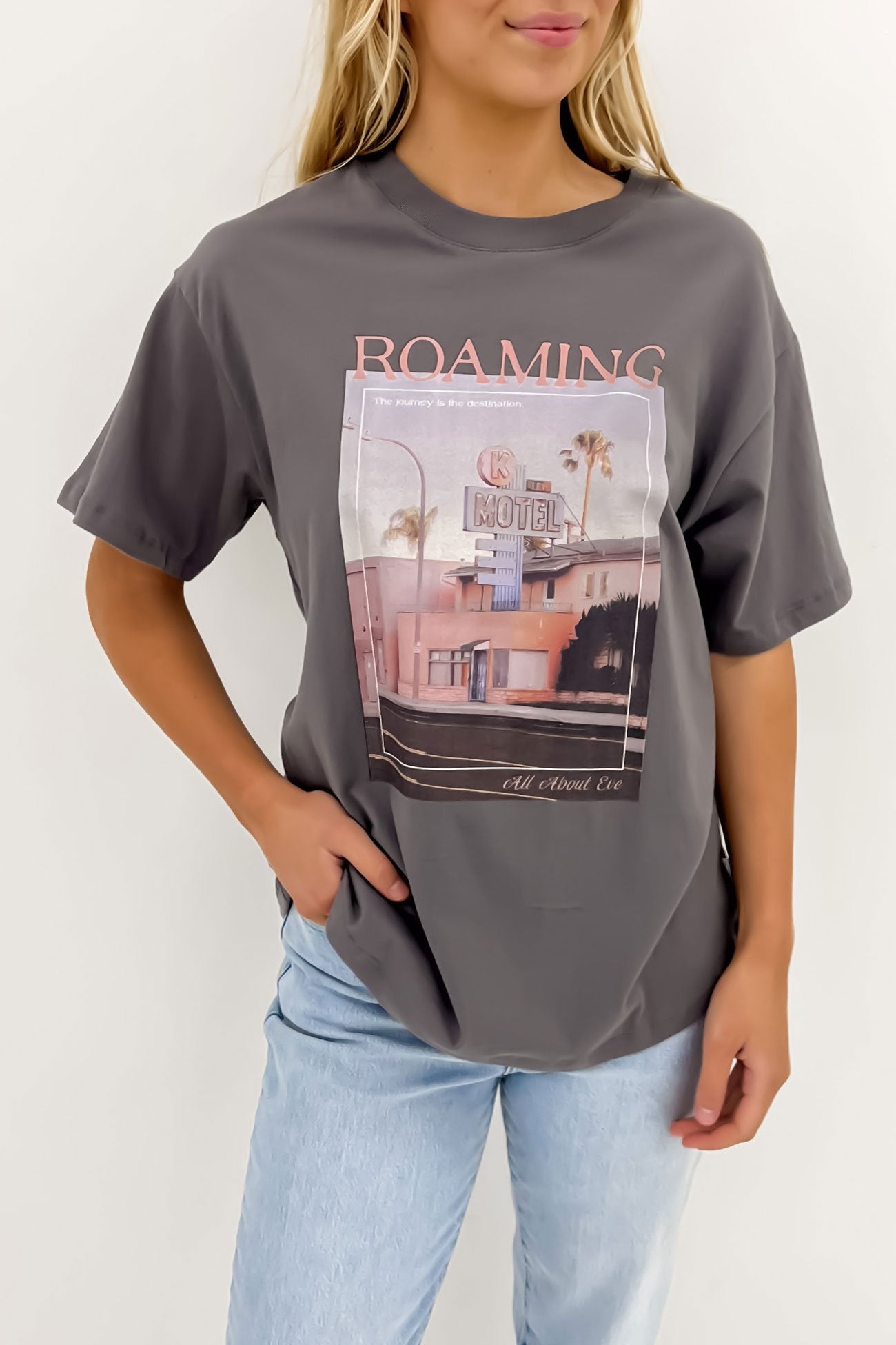 Destination Tee Charcoal