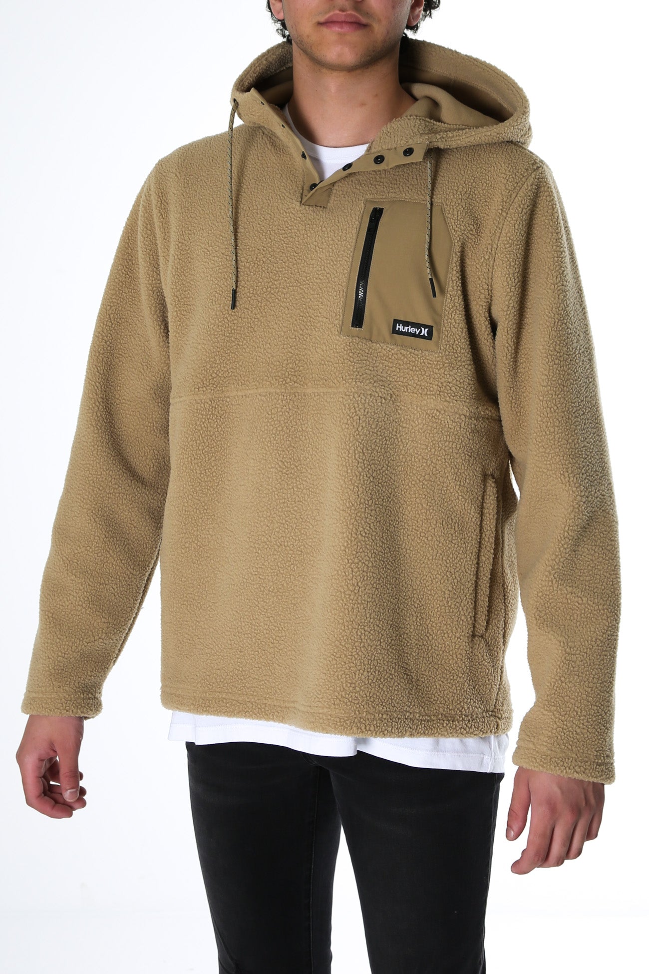 Early Riser Pullover Fleece Khaki