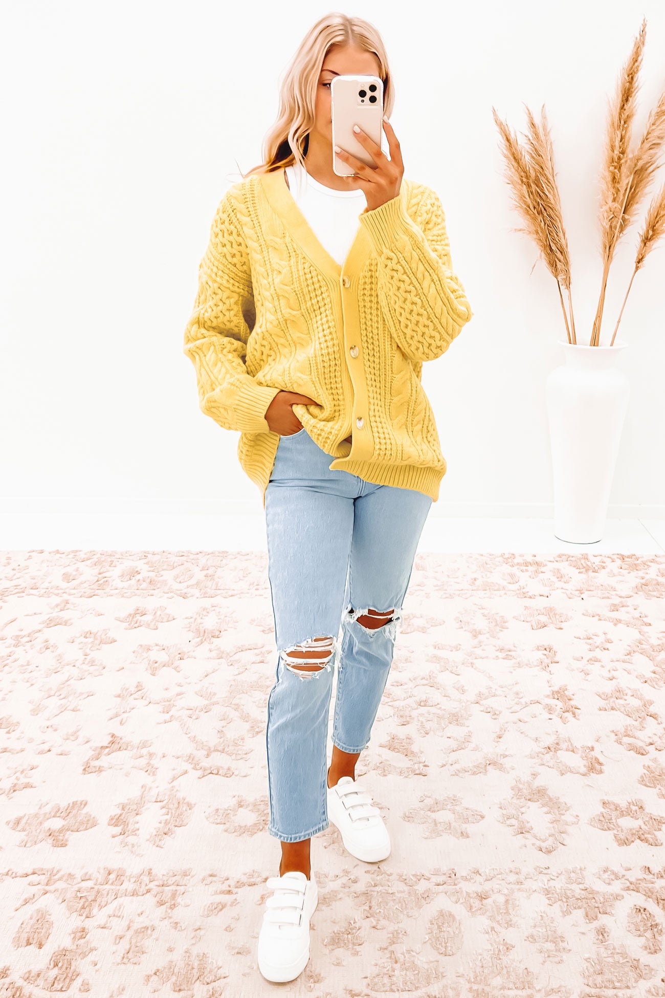 Elana Cardigan Butter