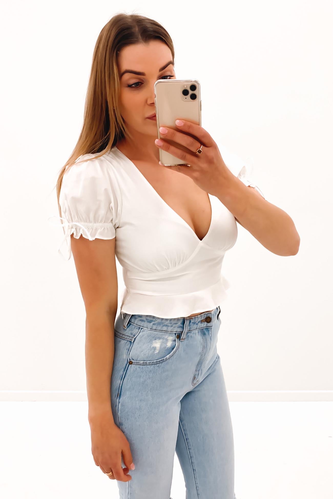 Eleanor Top White