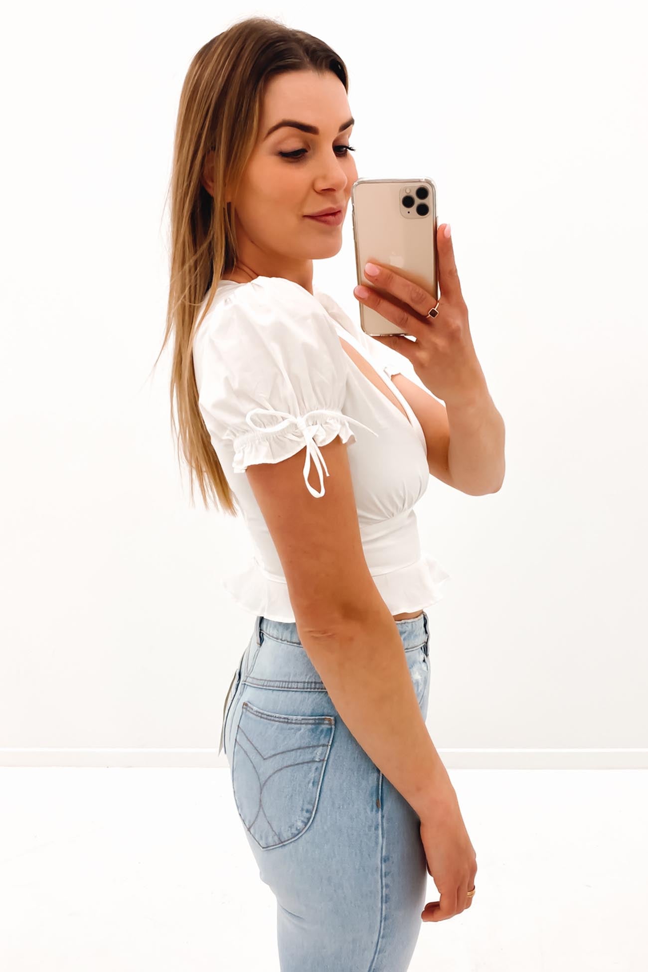 Eleanor Top White