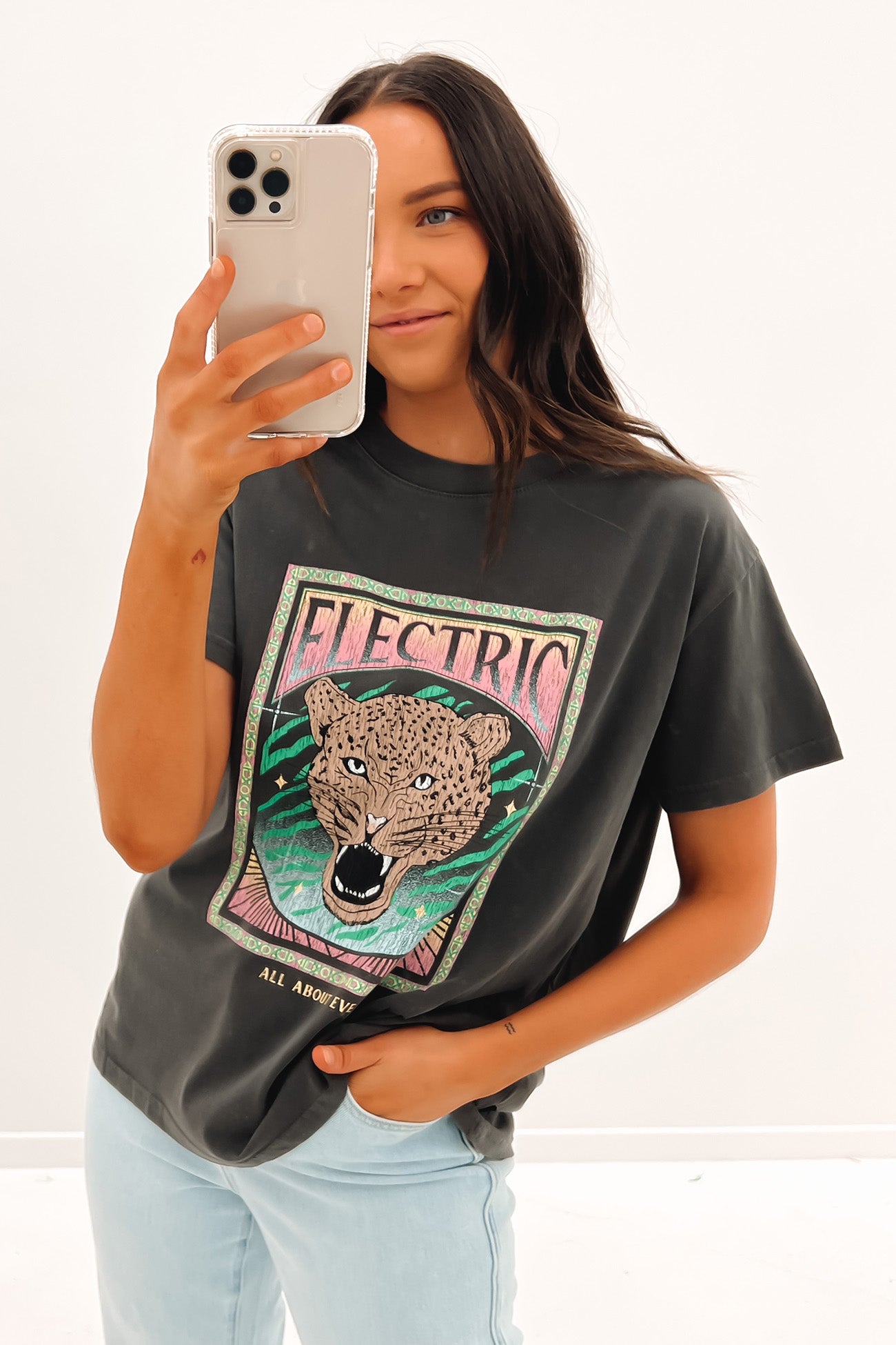 Electric Tee Charcoal