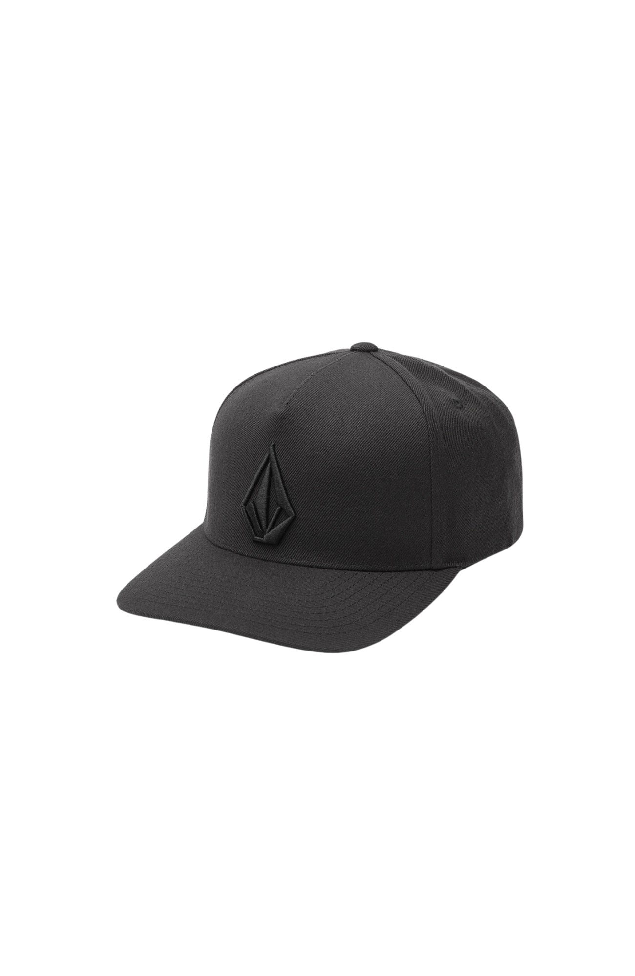 Embossed Stone Adjustable Hat Black