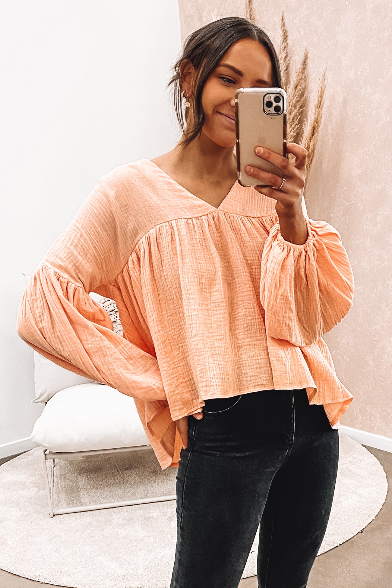 Emilia Top Orange